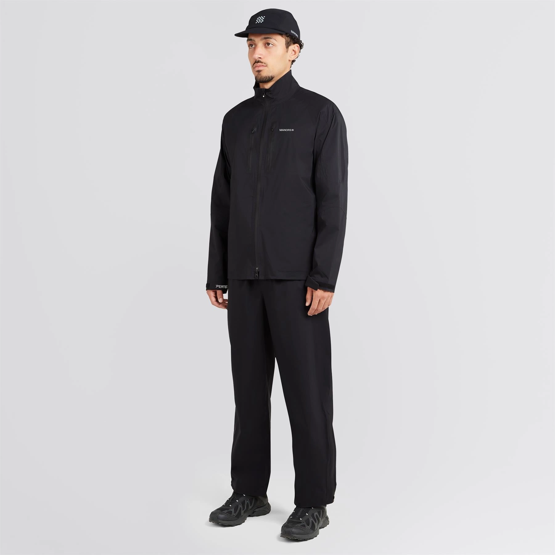 Gore-Tex 2.5L PERTEX Waterproof Jacket Black