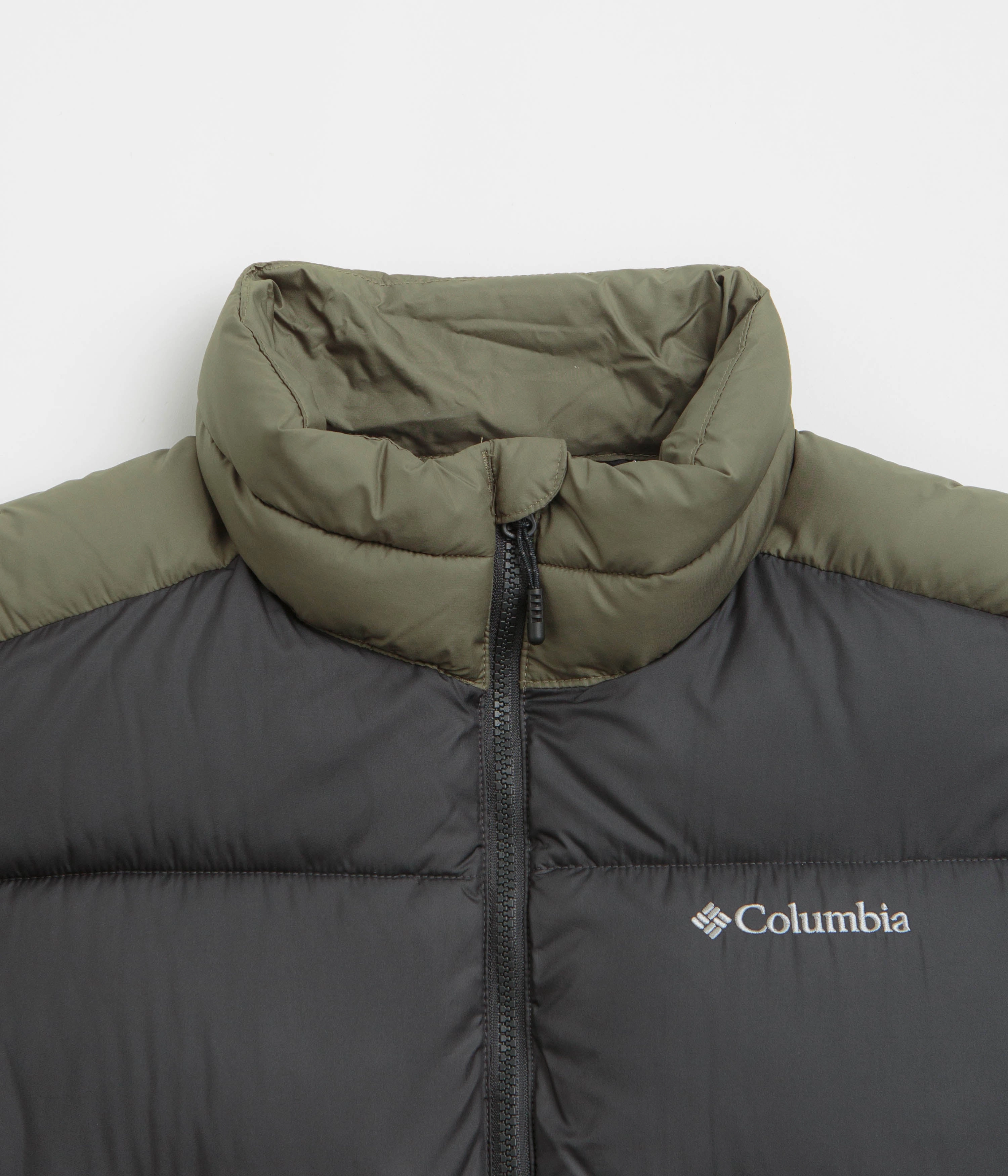 Columbia Pike Lake II Jacket - Stone Green / Shark Insulated Layer Perforated Underarm Vents