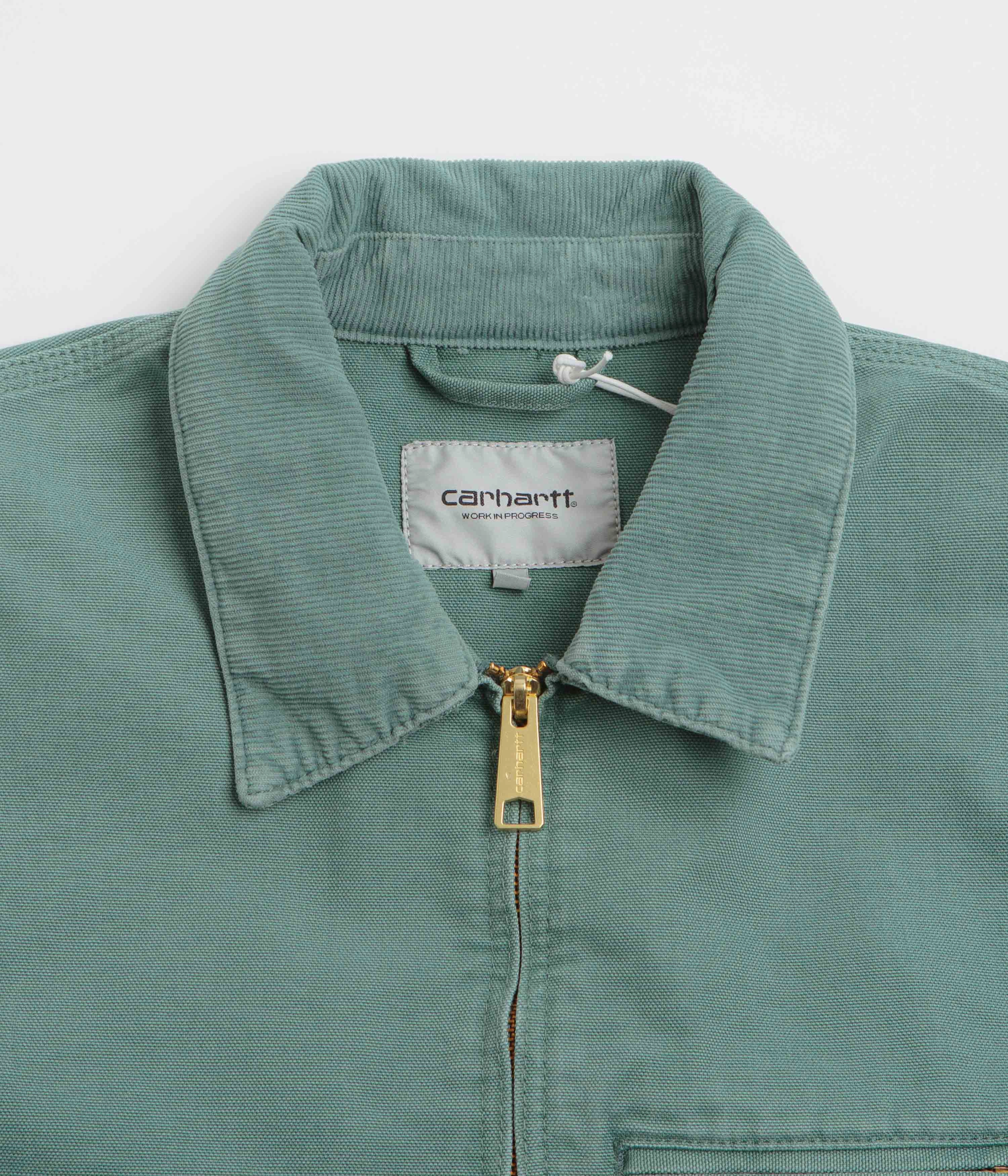 Carhartt Detroit Jacket - Silver Pine / Silver Pine Observe Stretchable