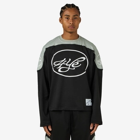 4YE Signature Mesh Jersey Black / Grey Mountain area School campus