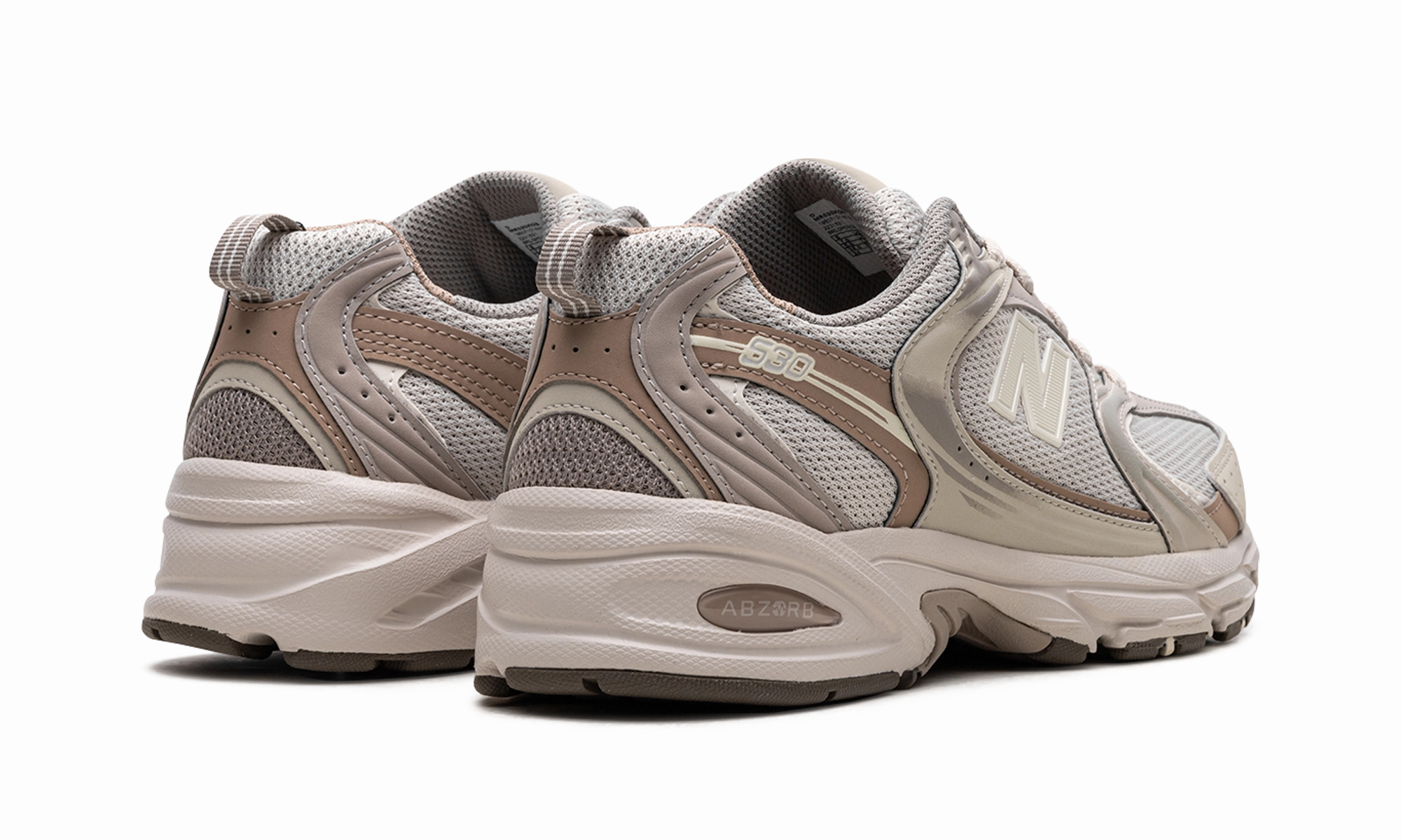 Shock Dissipating Plate Retro-inspired cushioning 530 "Cream Beige"