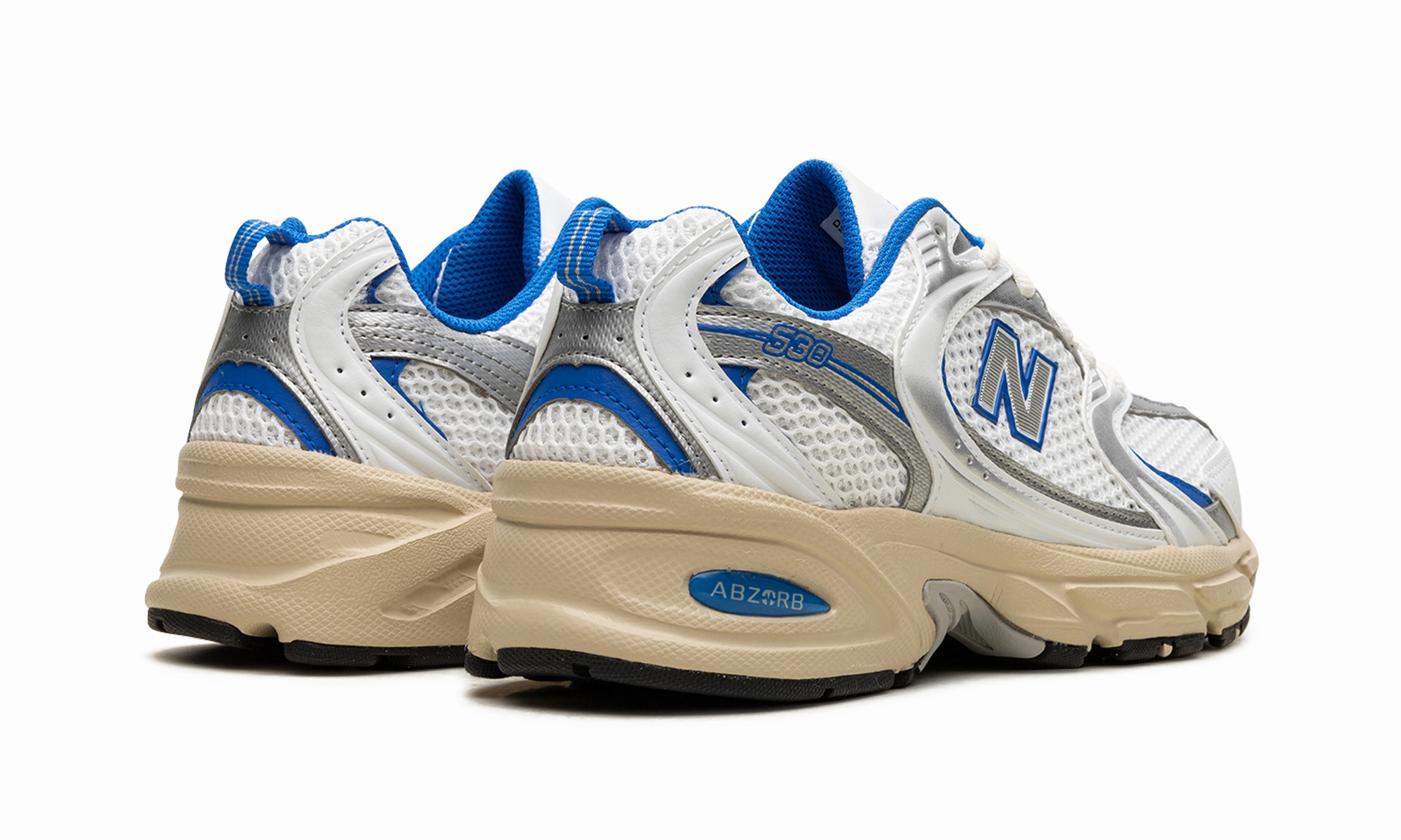 Smooth Control Durable Ripstop Upper 530 "White / Blue Oasis"