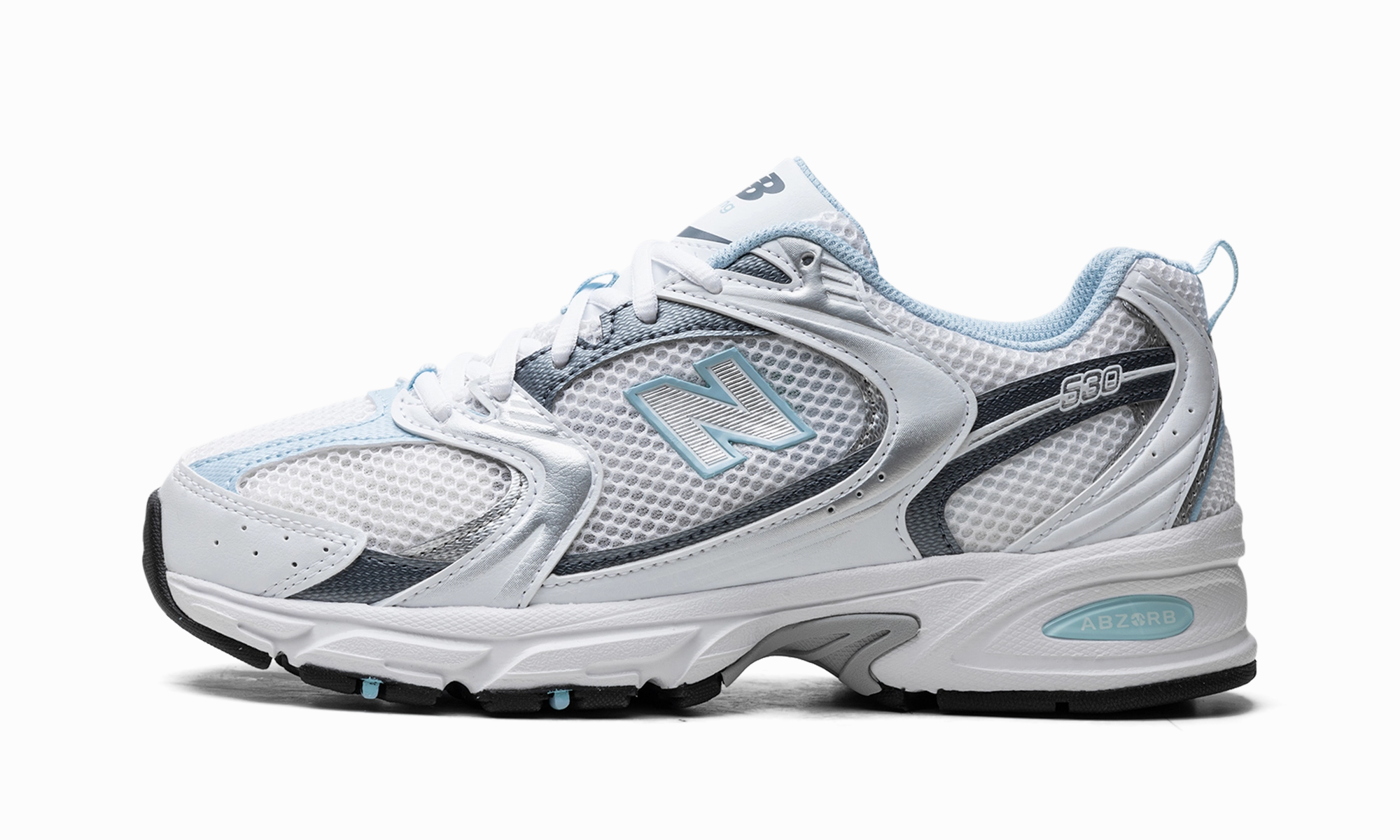 530 "White / Dark Arctic Grey / Light Chrome Blue" Seismic Pads