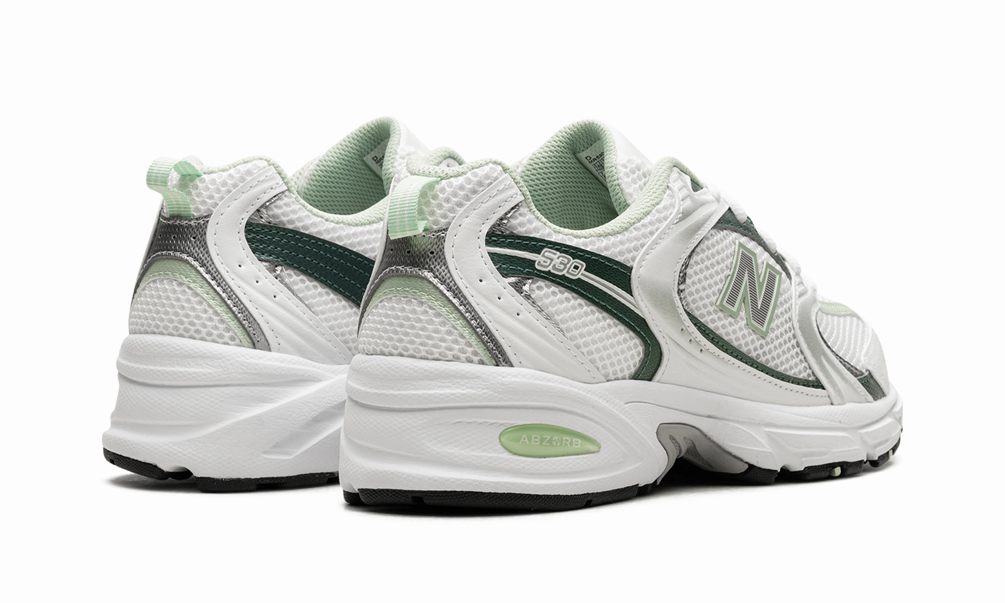 530 "White / New Spruce / Clay Ash" Neutral Stride Design