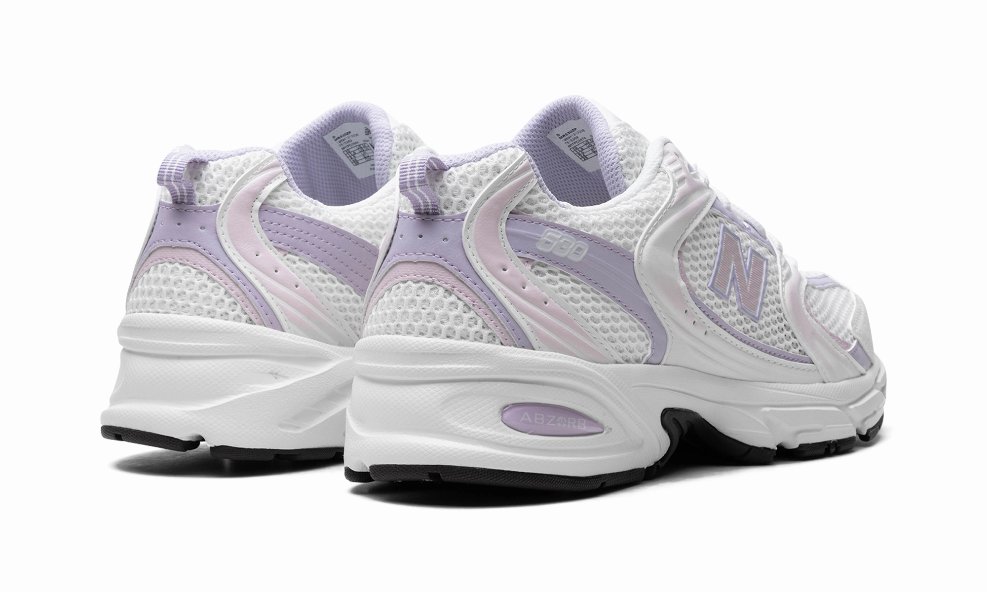 530 "White / Purple" Refined chic Padded interior