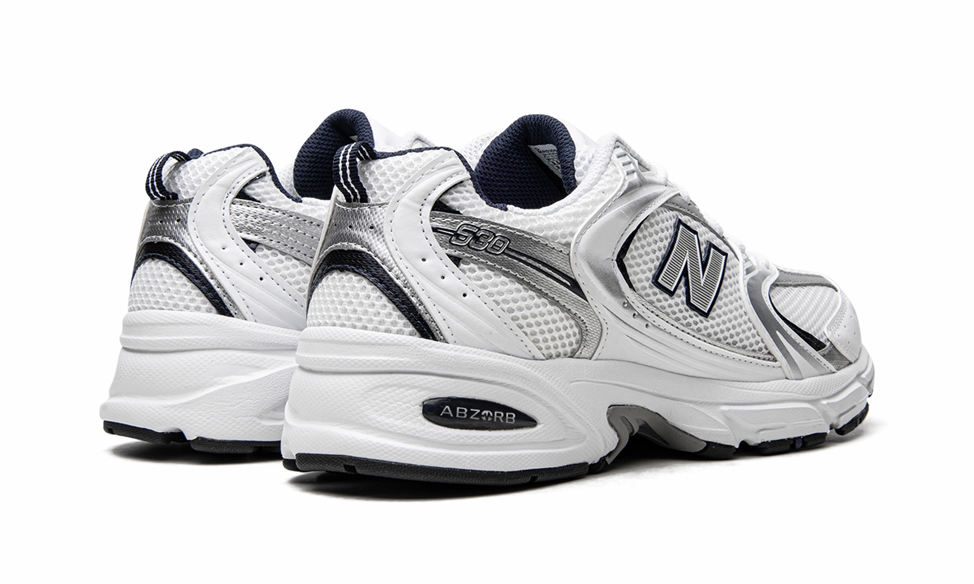 Elastic Goring System 530 "WHITE/SILVER/NAVY"