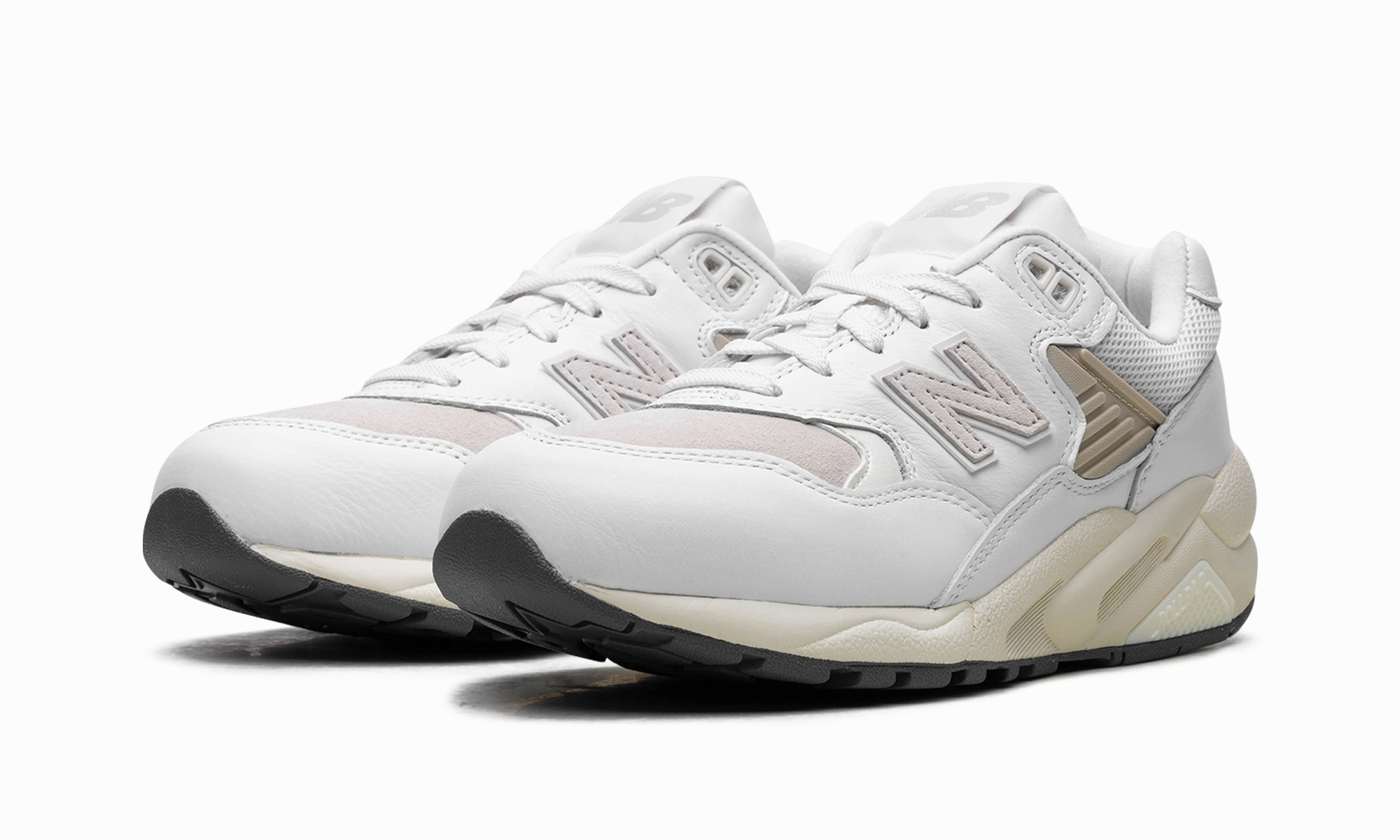 Curved Heel Construction 580 "White Tan"