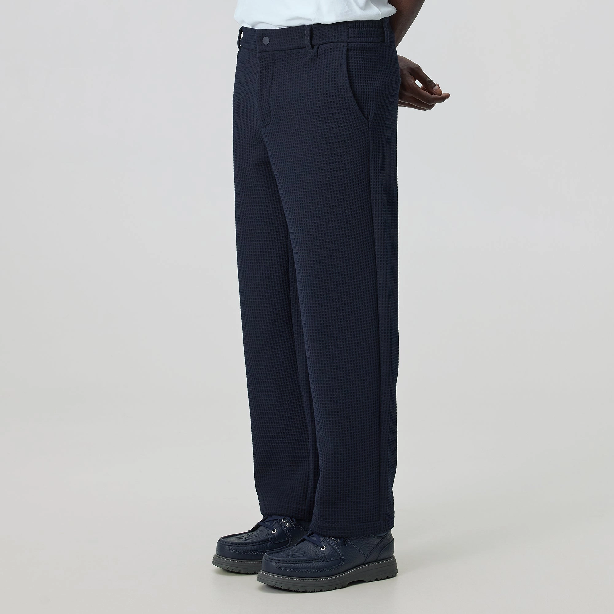 &Kin Check Jersey Garrison Pant - Aphotic Comfy Design Moisture control