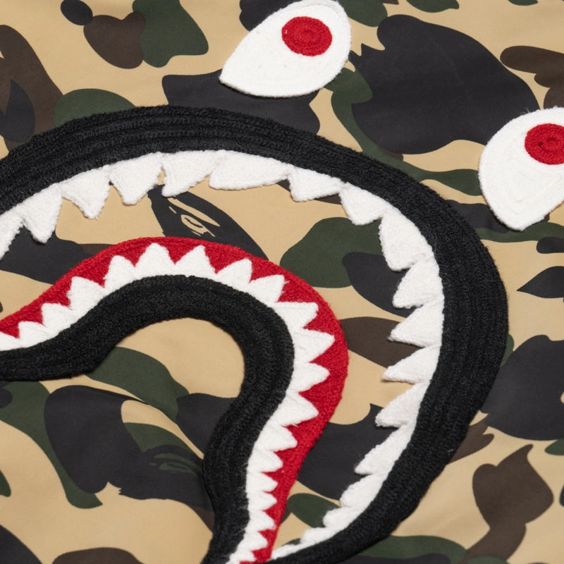 Functional Outerwear A Bathing Ape 1st Camo Shark MA-1 Jacket - Yellow