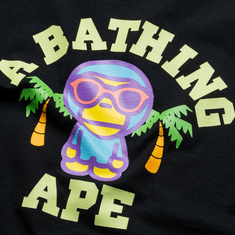 blazer silhouette A Bathing Ape Colors Milo College Summer Tee - Black