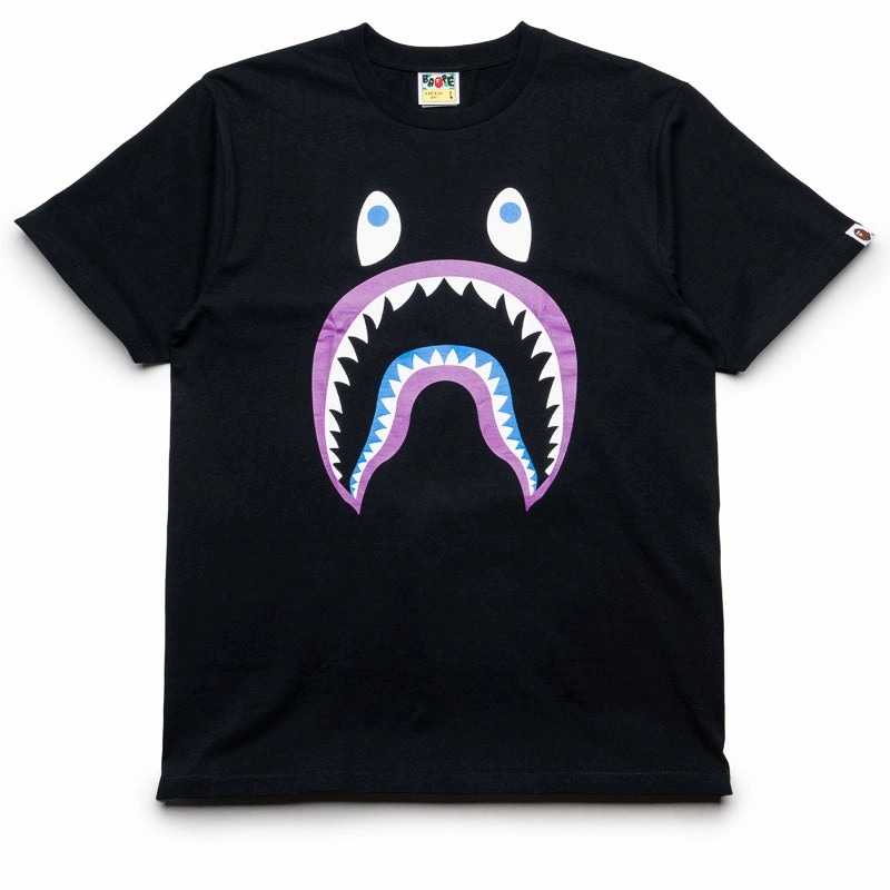 table tennis A Bathing Ape Colors Shark PONR Tee - Black