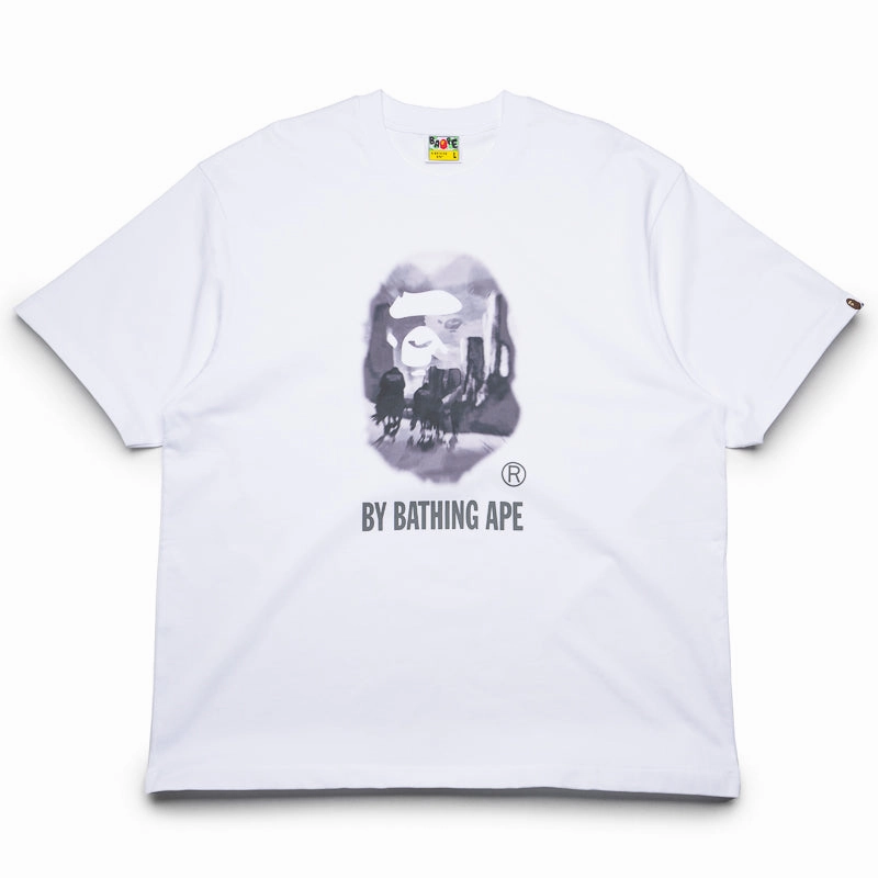 A Bathing Ape Painting By Bathing Ape Tee - White Modernity