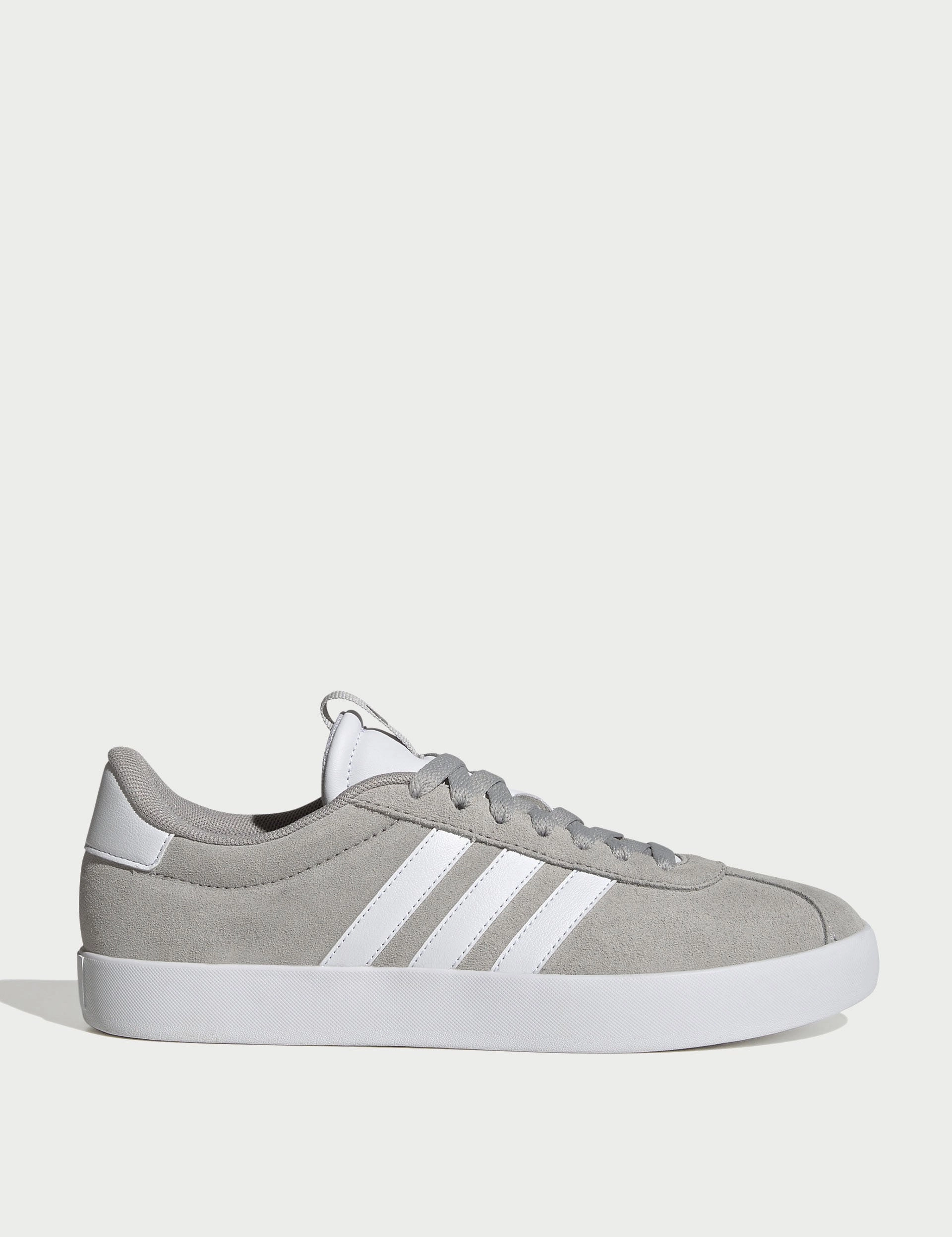 VL Court 3.0 Shoes - Grey Two/Cloud White/Silver Metallic AdjustableStrap