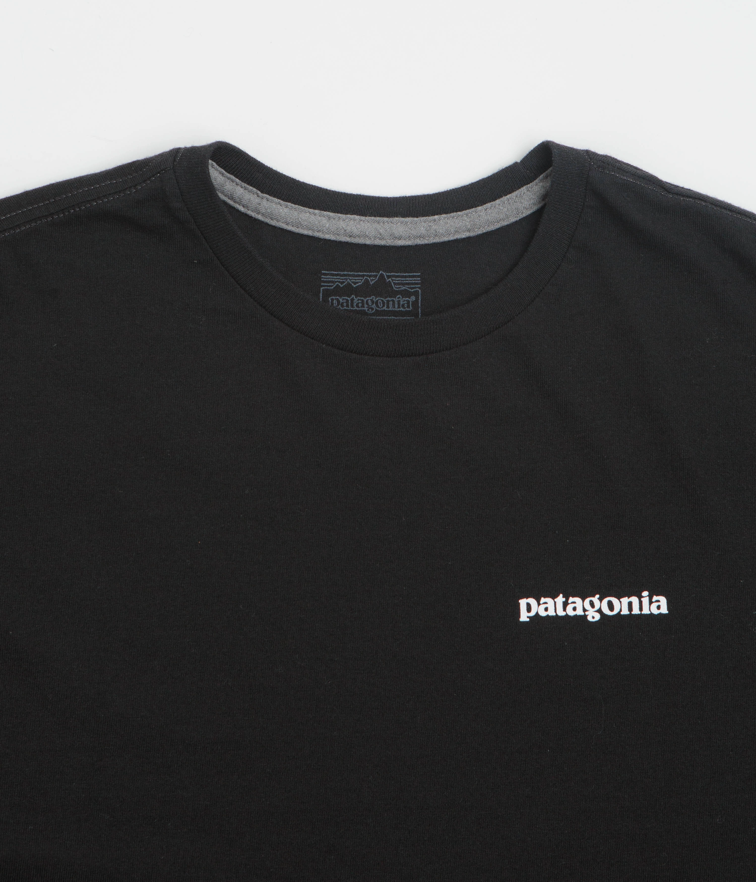 Patagonia P-6 Logo Responsibili-Tee T-Shirt - Black Casual
