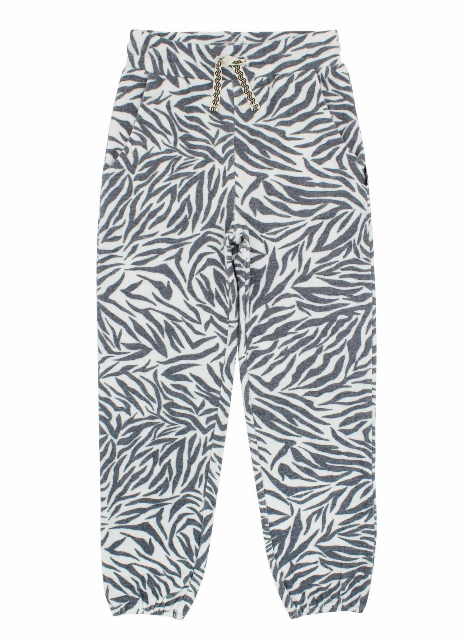 Kids' Sunday Sweatpants In Gardenia High Waist Customizable length