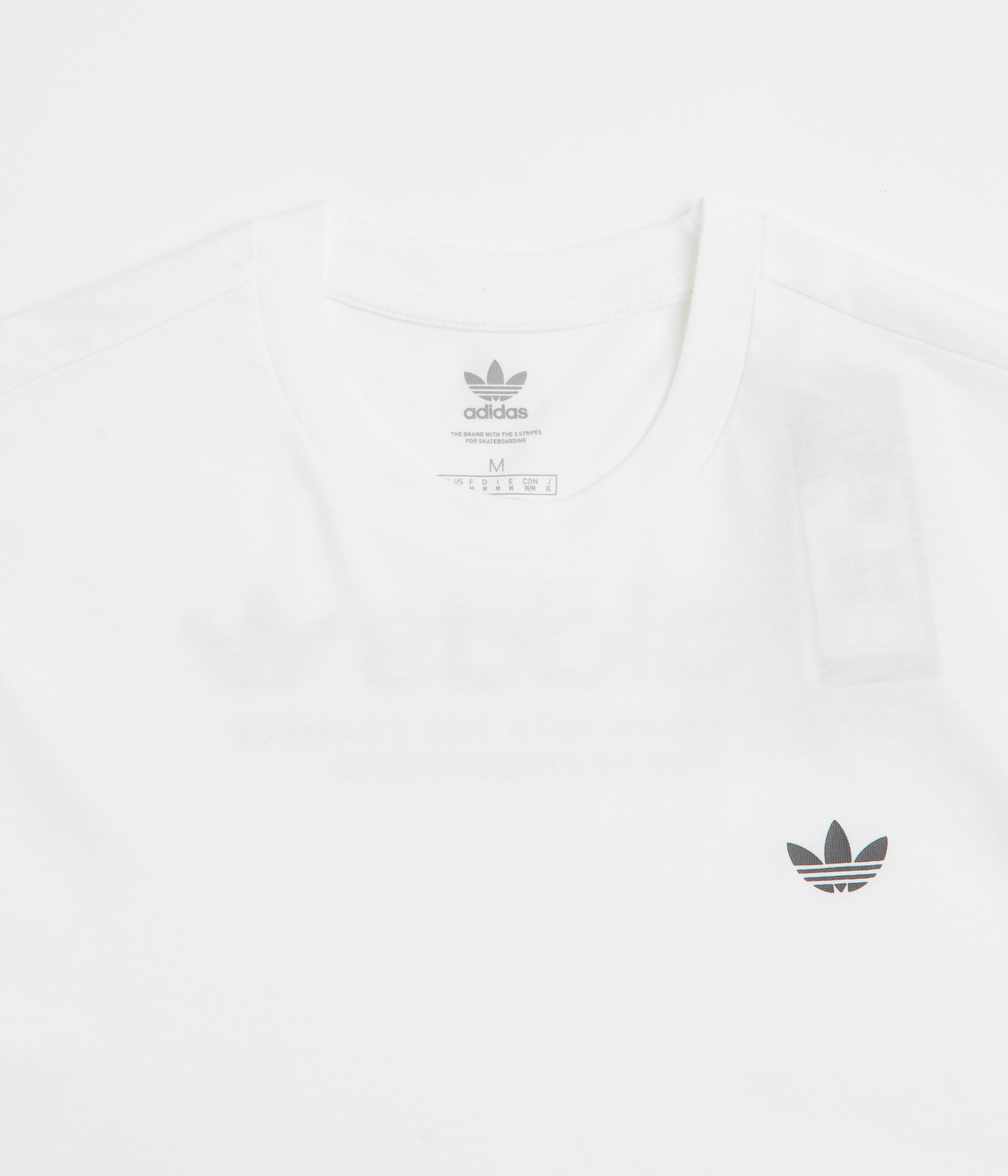 wedding event Male fit Adidas 4.0 Logo T-Shirt - White / Black / Black