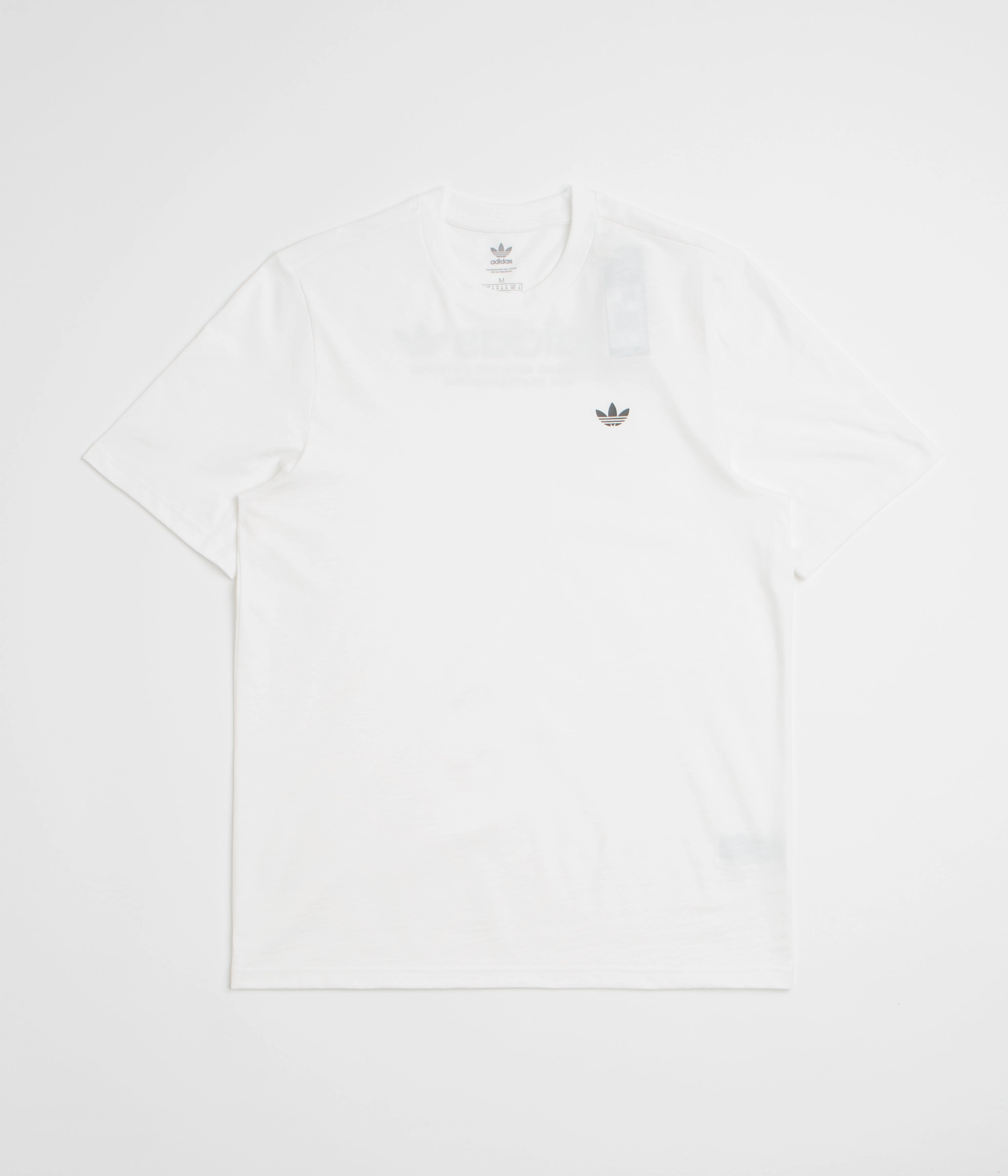 Adidas 4.0 Logo T-Shirt - White / Black / Black ruffle