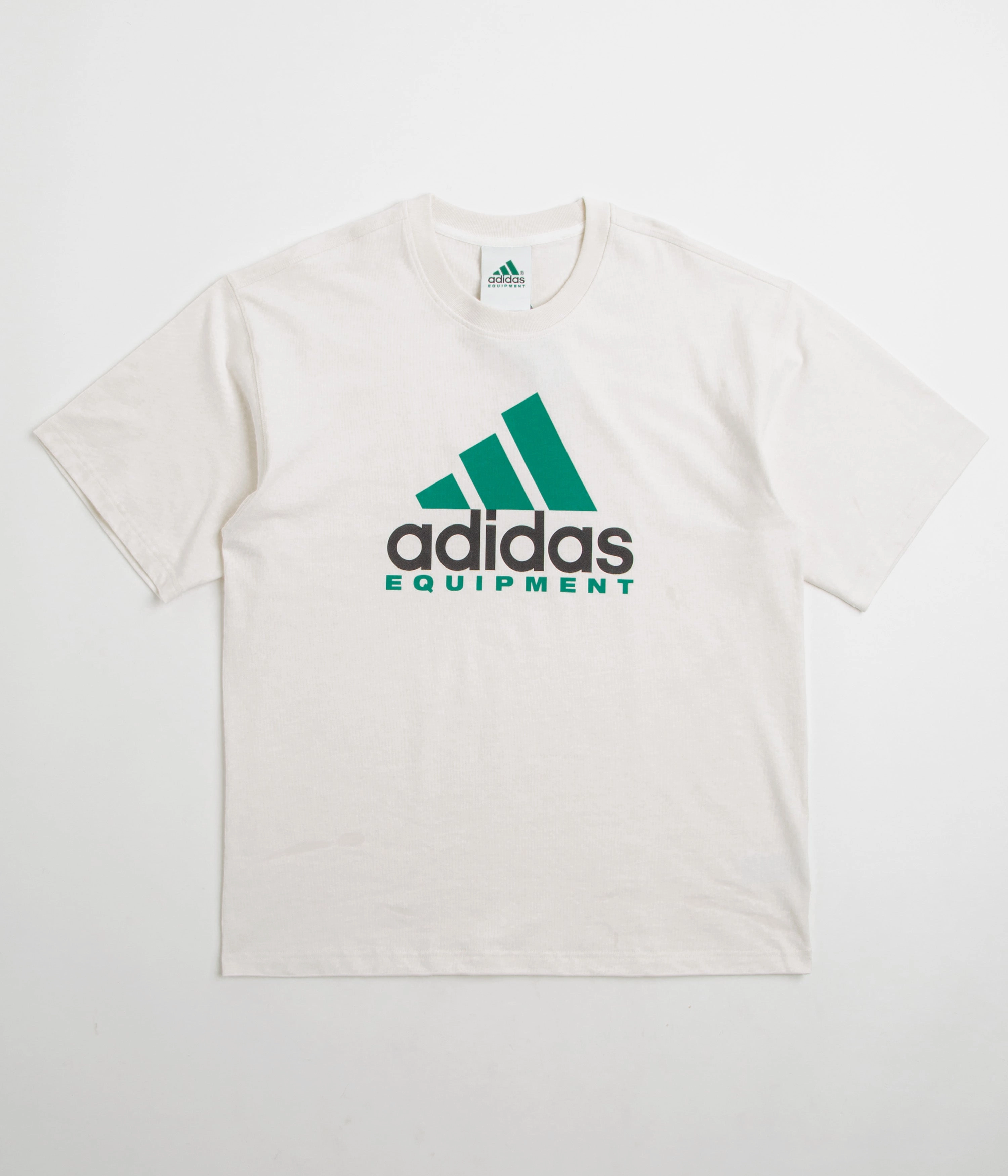 Adidas EQT T-Shirt - Cloud White imported Moisture Management Ribbing