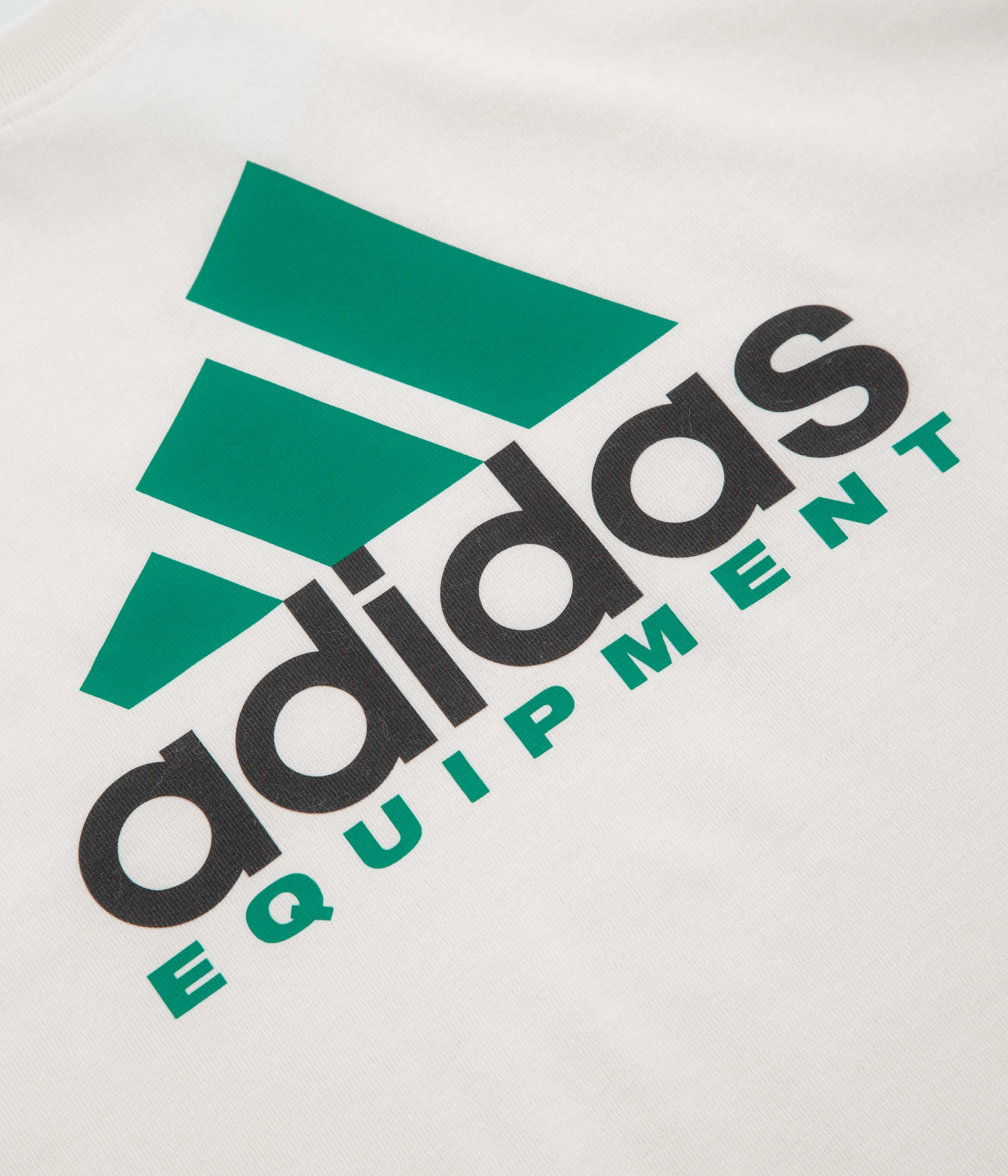Adidas EQT T-Shirt - Cloud White ballroom venue Two Button Closure System