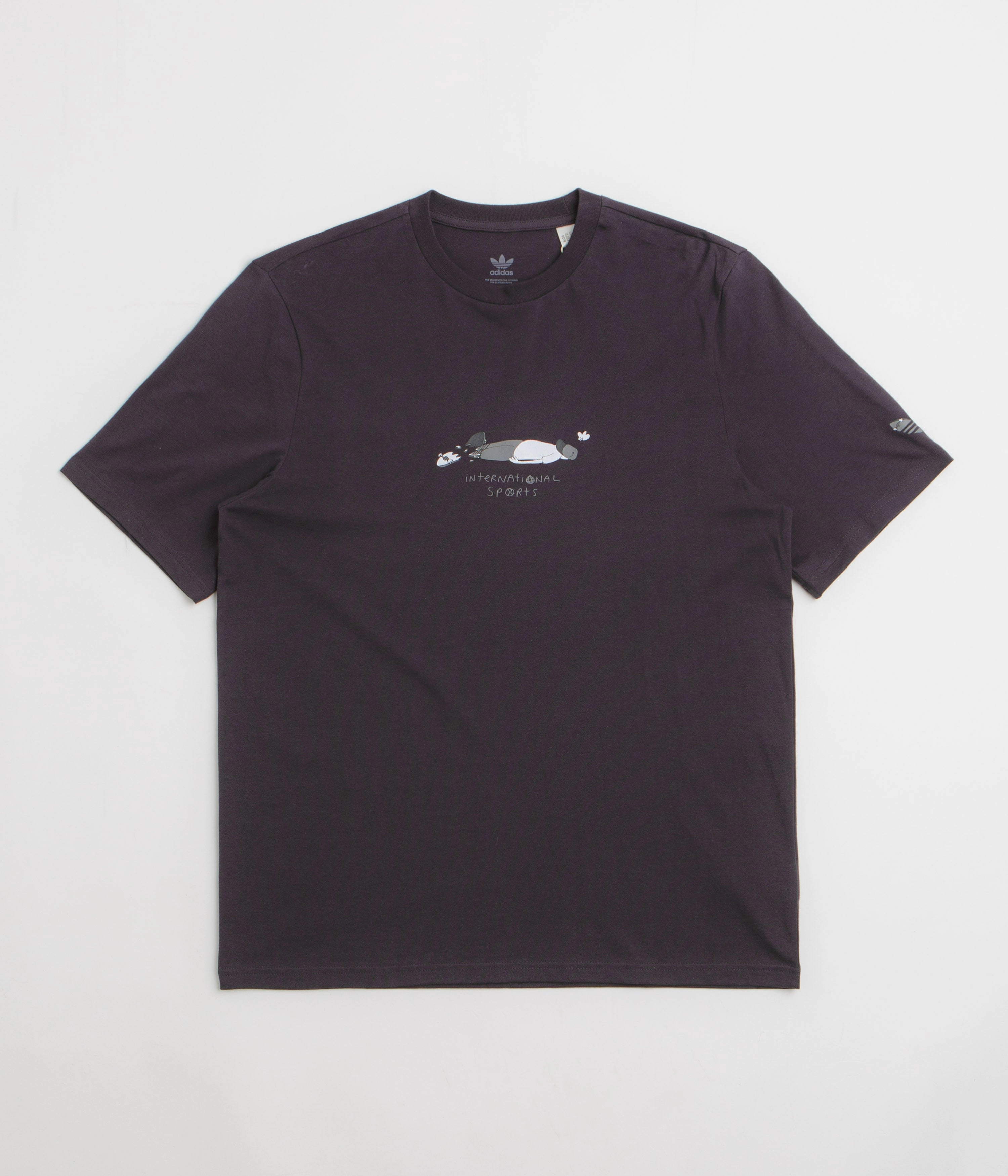 Adidas Henry Jones Defeat T-Shirt - Aurora Black Knee Length