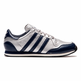 Ultra-soft wear Iconic Piece Adidas Men's Galaxy OG Silver Metallic/Night Indigo/Off White