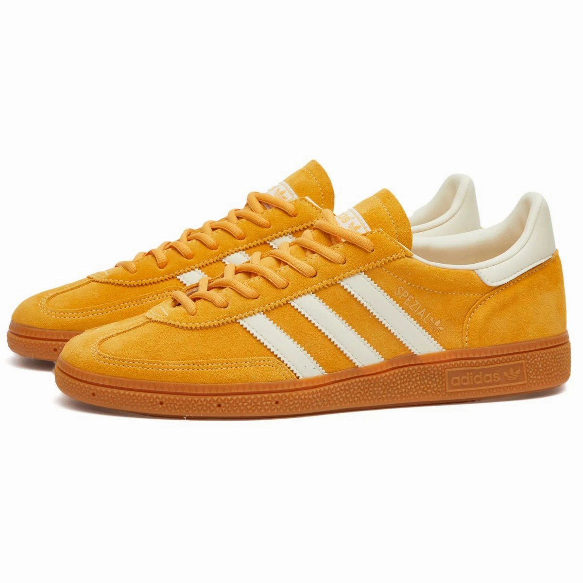 Adidas Men's Handball Spezial Preloved Yellow/Cream White/Cloud White Seamless Upper Design