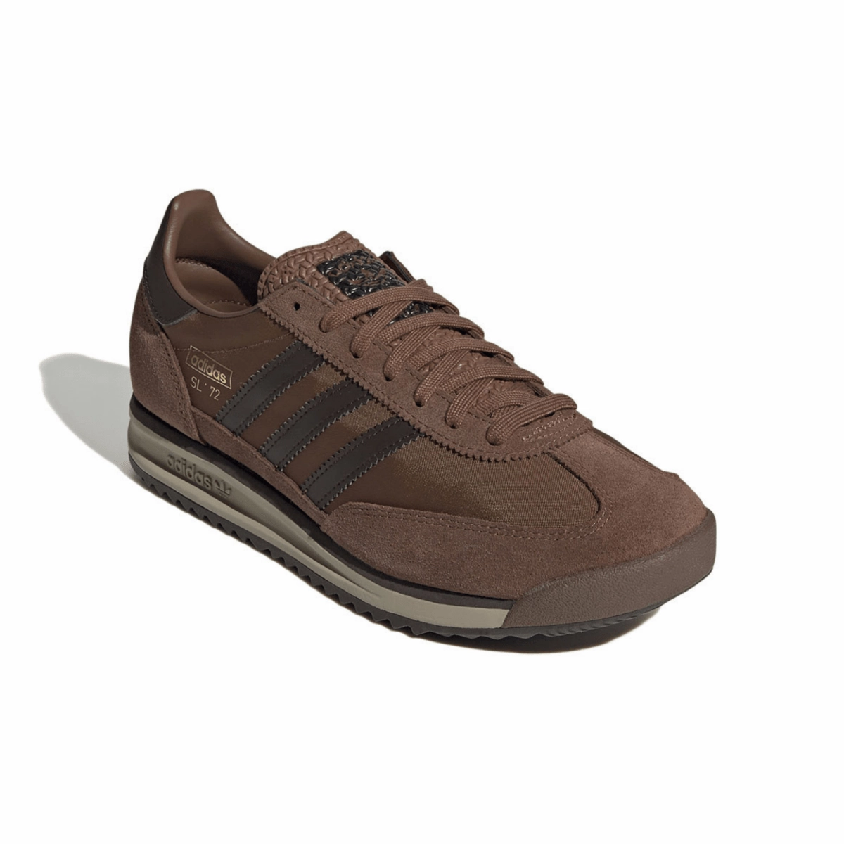Supportive structure Adidas Men's SL 72 RS Preloved Brown/Dark Brown/Blanch Cargo