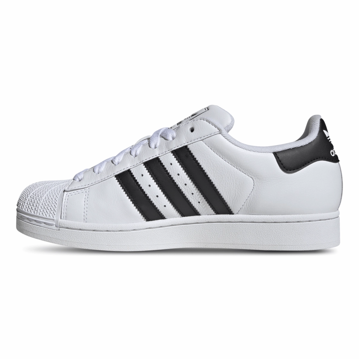 Tear Resistant All terrain Adidas Men's Superstar II Cloud White/Core Black