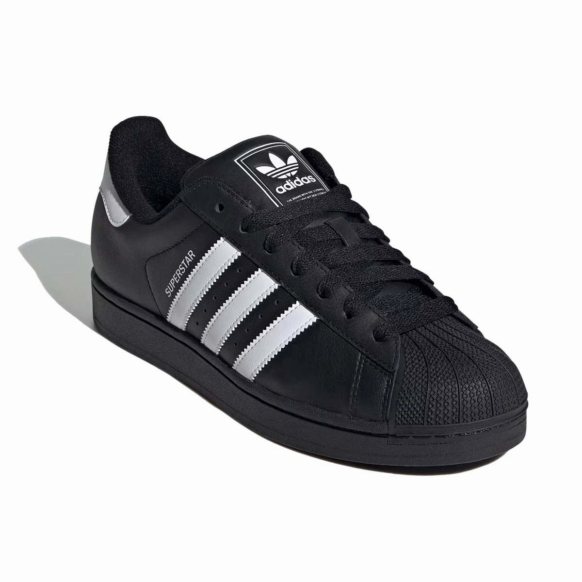 Prairie Hike Narrow heel Adidas Superstar II 'Black White' Men's Shoes
