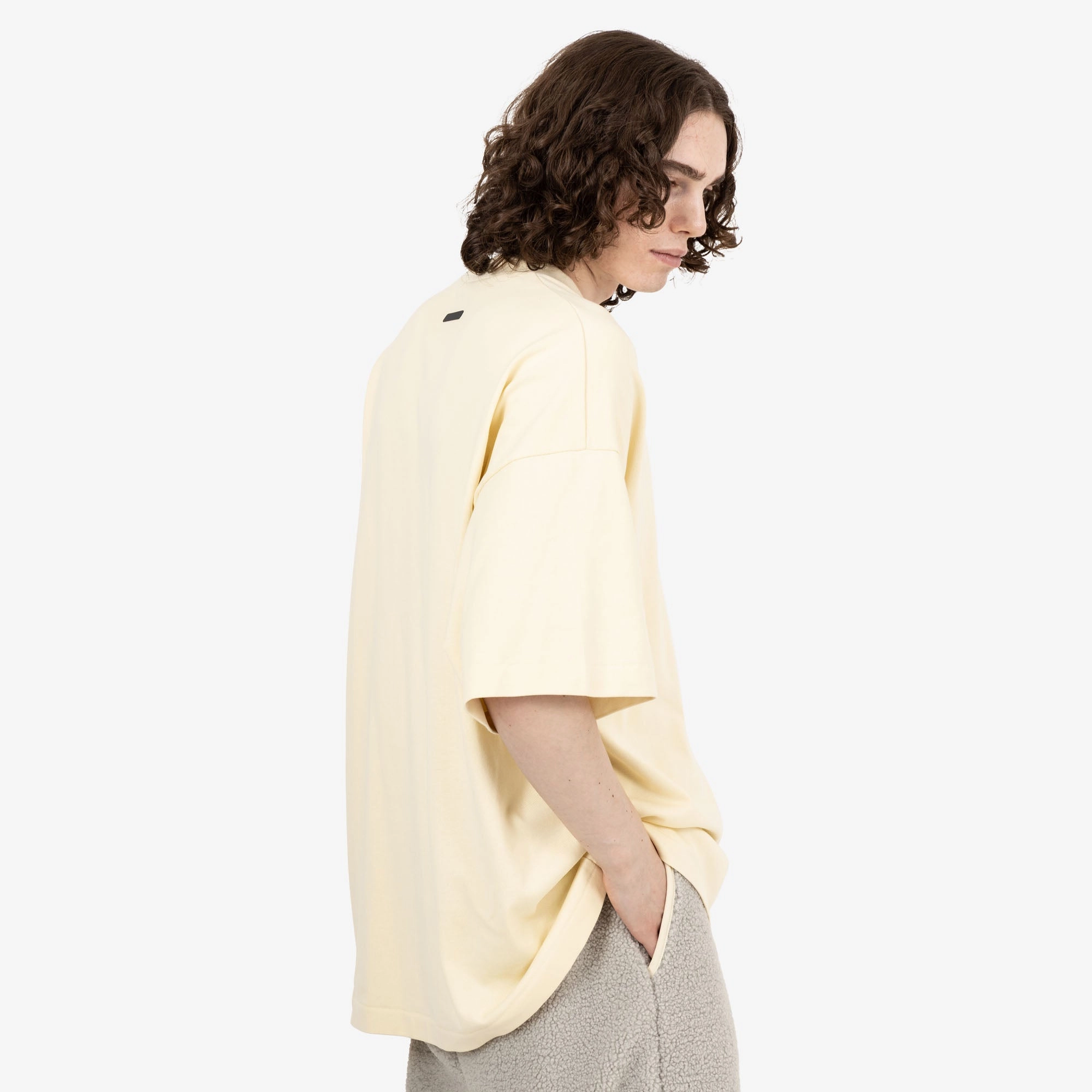 adidas X Fear Of God Athletics V Neck Tee Pale / Yellow Sportswear