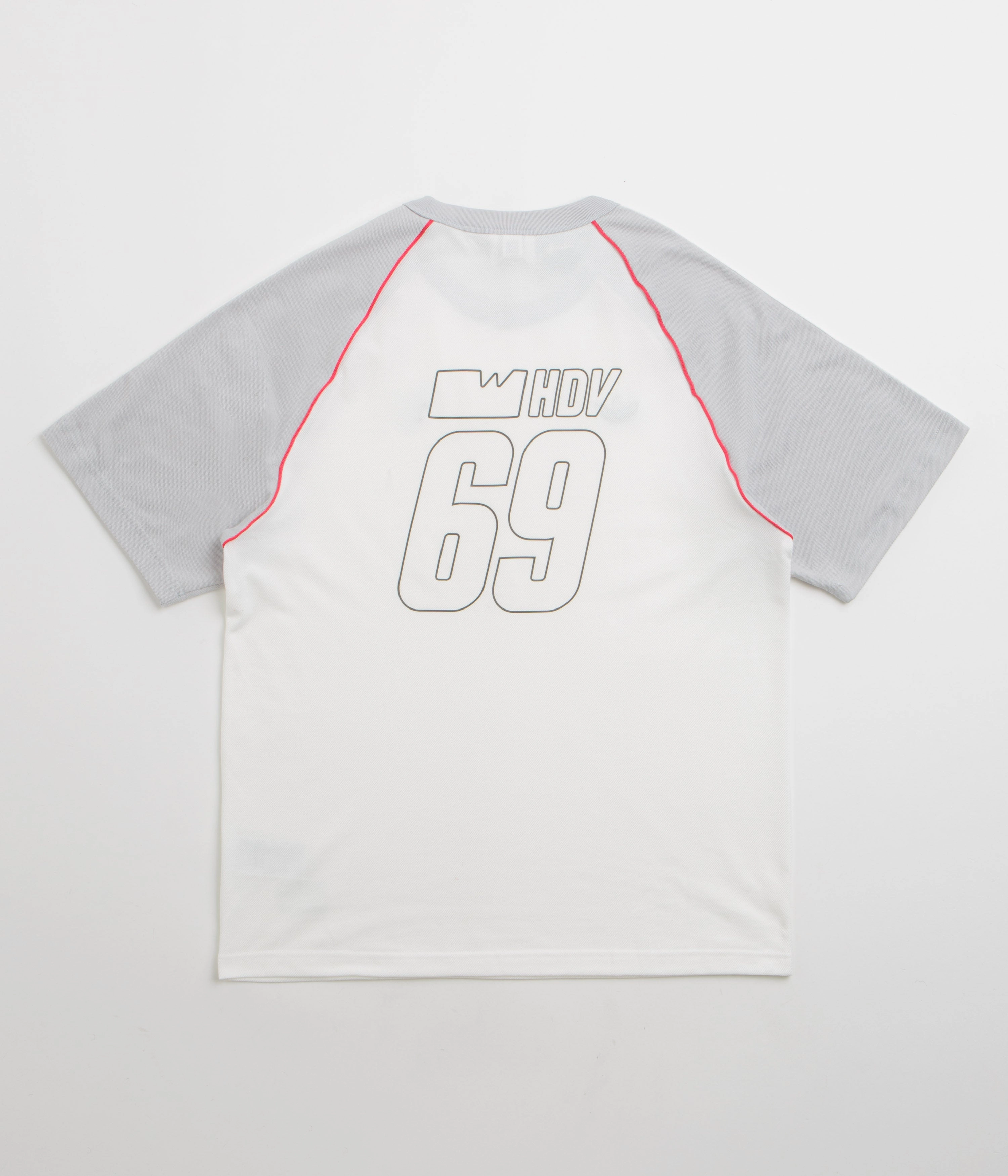 Mountainous region Sunny Day Adidas x Wall Street x Olympique Lyonnais Jersey - White / Solid Grey / Active Pink