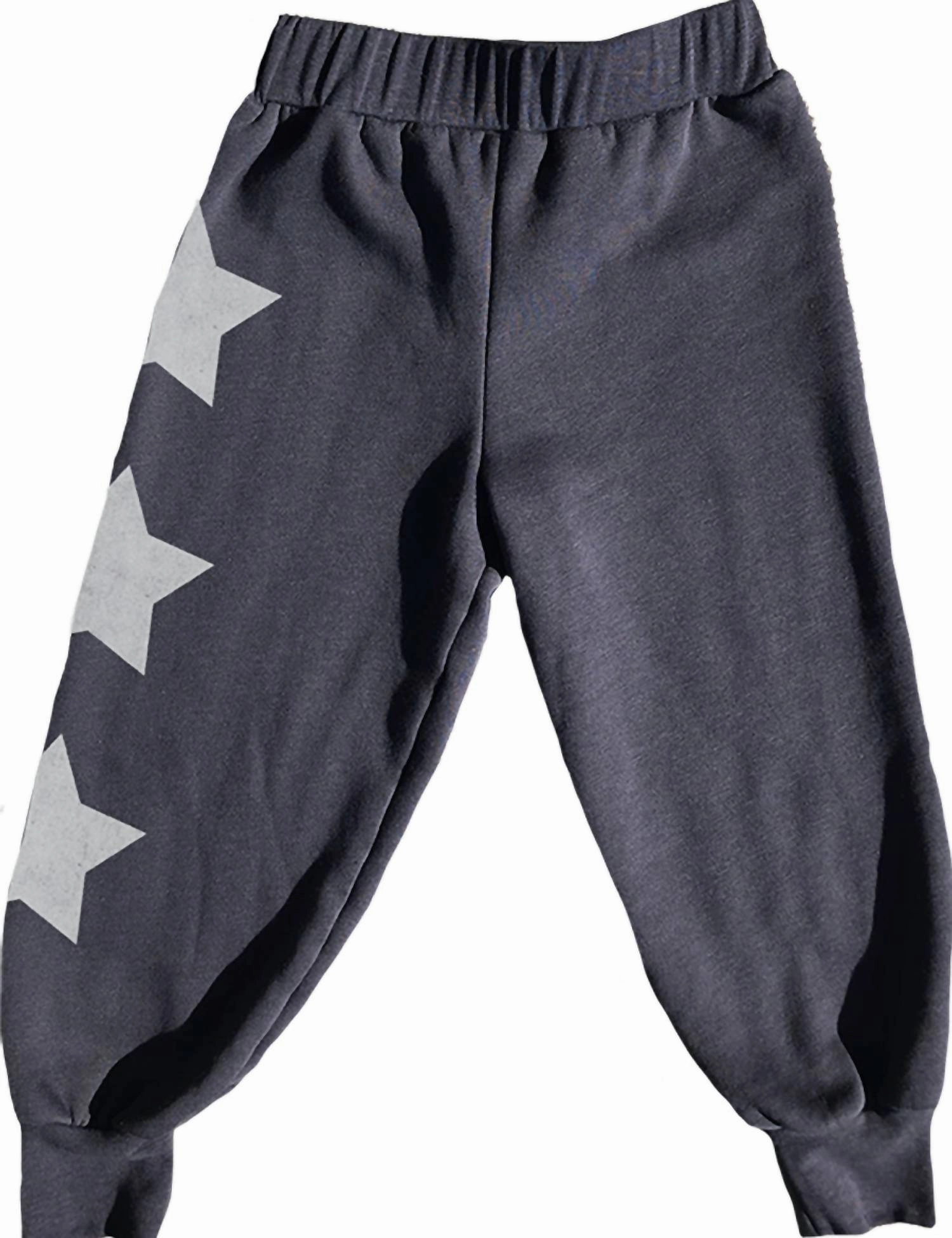 Weekend Adventure Kids Rolling Stones Sweatpants In Grey
