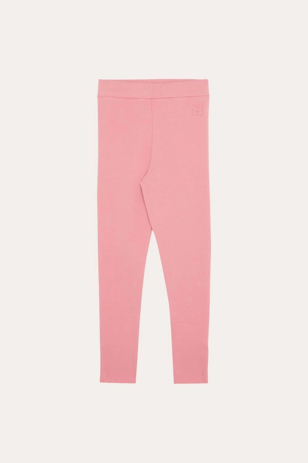 Kids Soft Leggings In Pink Airy Feel