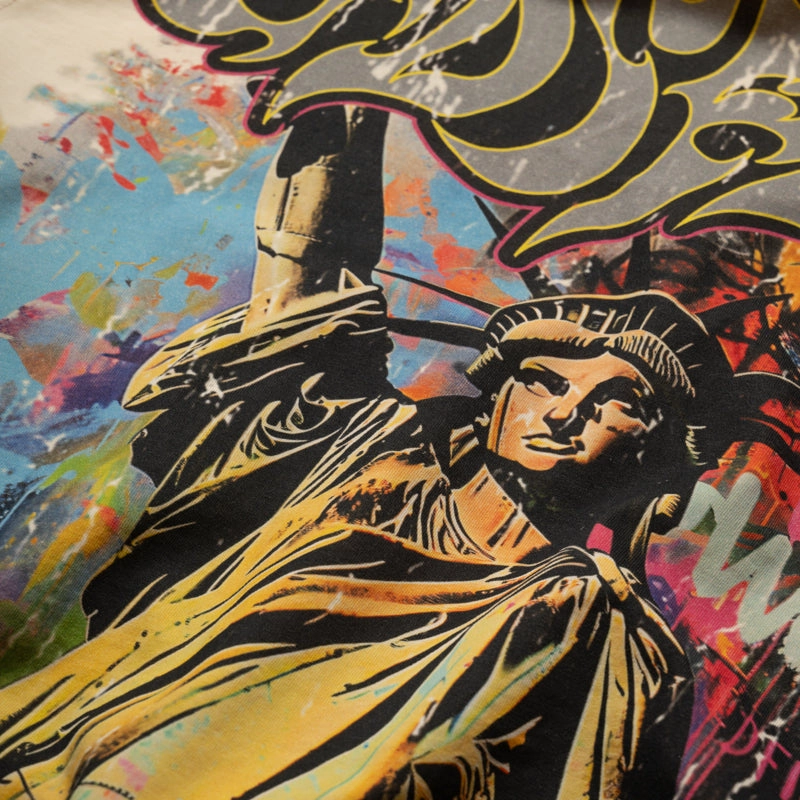 vintage Godspeed New York Vandal L/S Tee - Bone