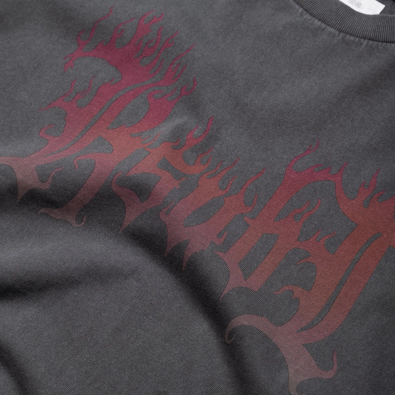 Ksubi Fuego Layered L/S Tee - Faded Black Base Layer bar event