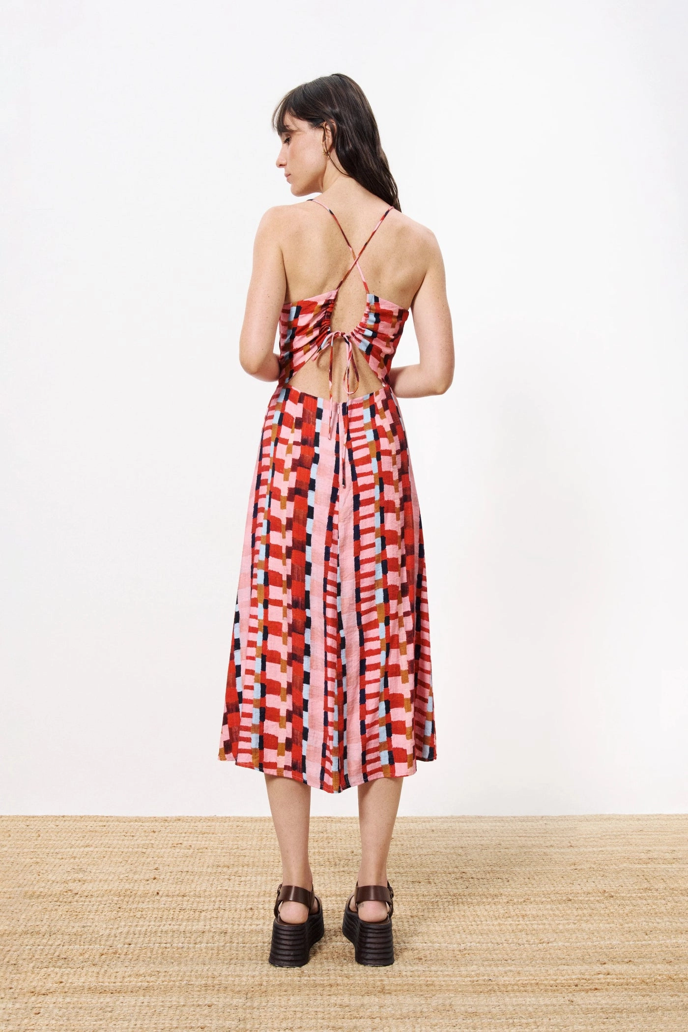 Easy Movement AELIG ROUGE MIDI DRESS