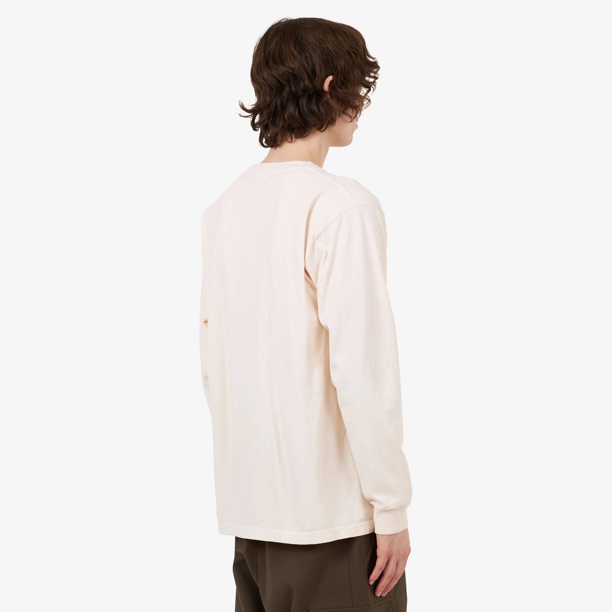 group event Afield Out STONE L/S T-Shirt Bone