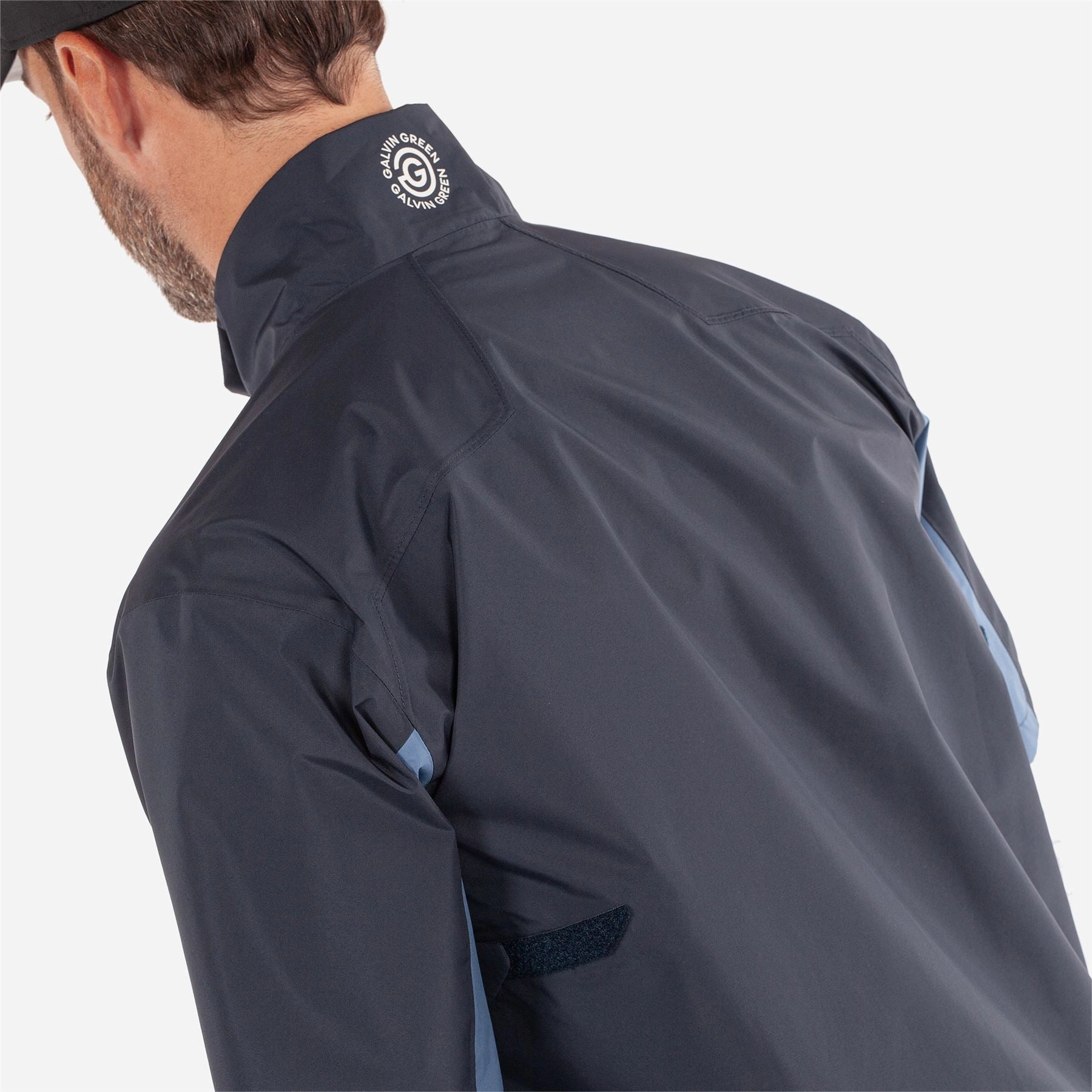 Evaluation Multi Pocket Style Air PERTEX SS Waterproof Jacket Navy/Moonlight Blue