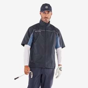 Air PERTEX SS Waterproof Jacket Navy/Moonlight Blue Demonstrate