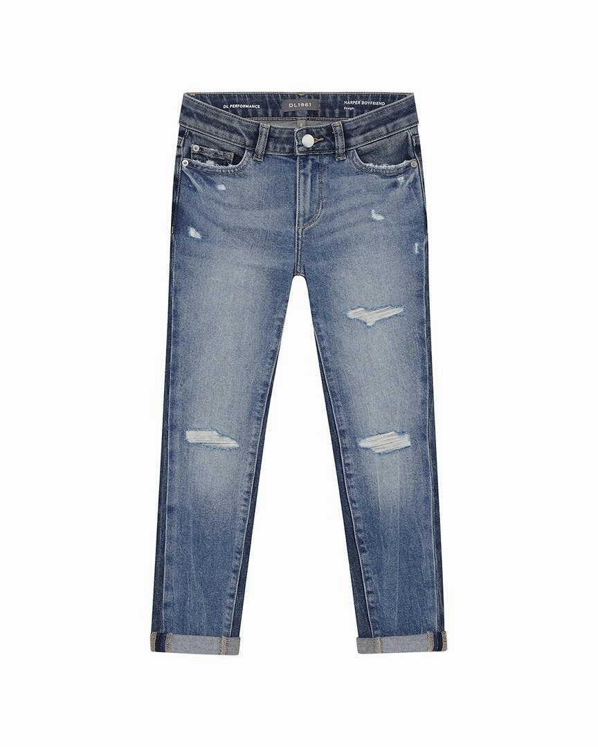 DL1961 Harper/TG Boyfriend Straight Jean Stretchable Fit