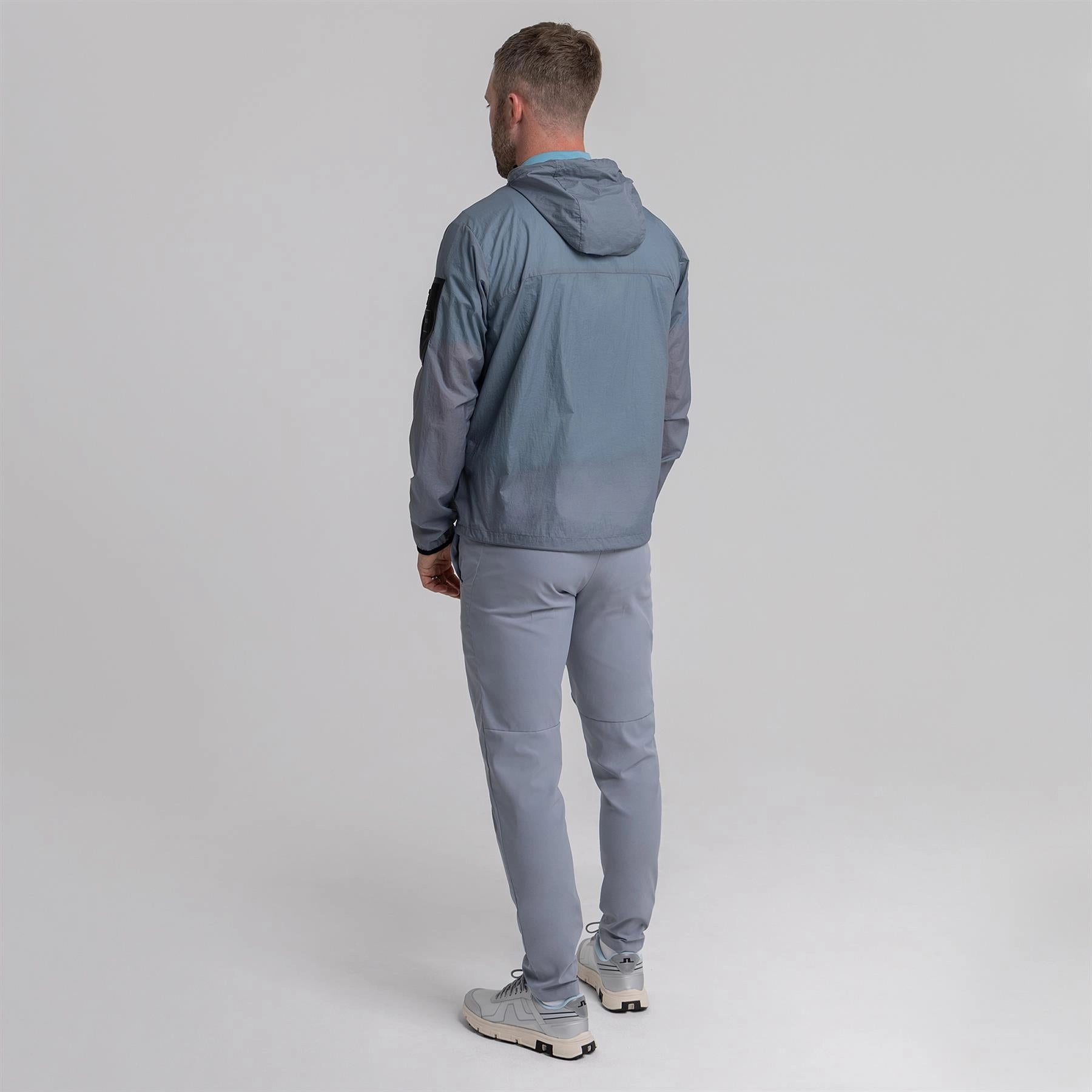 Airynix Hooded Jacket Dark Grey Non Restrictive Cut