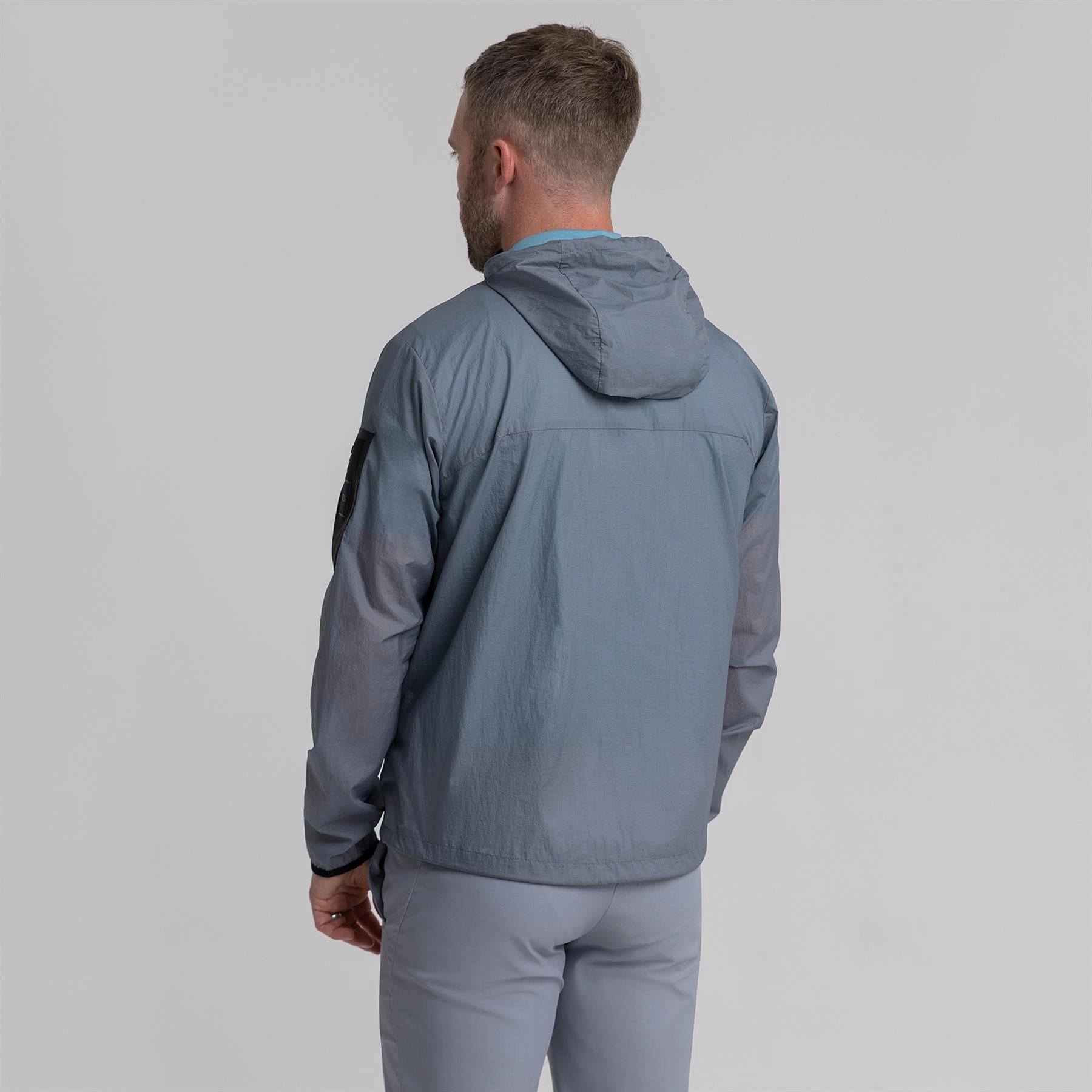 Airynix Hooded Jacket Dark Grey Wind Resistant Design