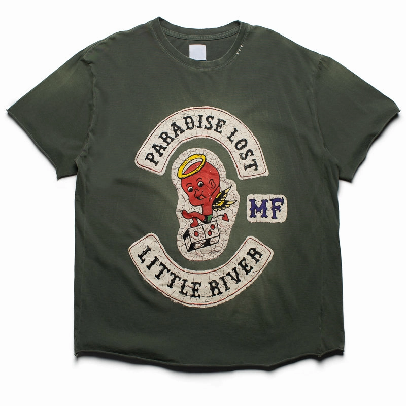 Rural area Lay flat to dry Alchemist Little River Tee - Defender Green