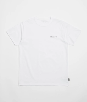 tie dye Snow Peak Chest Logo T-Shirt - White