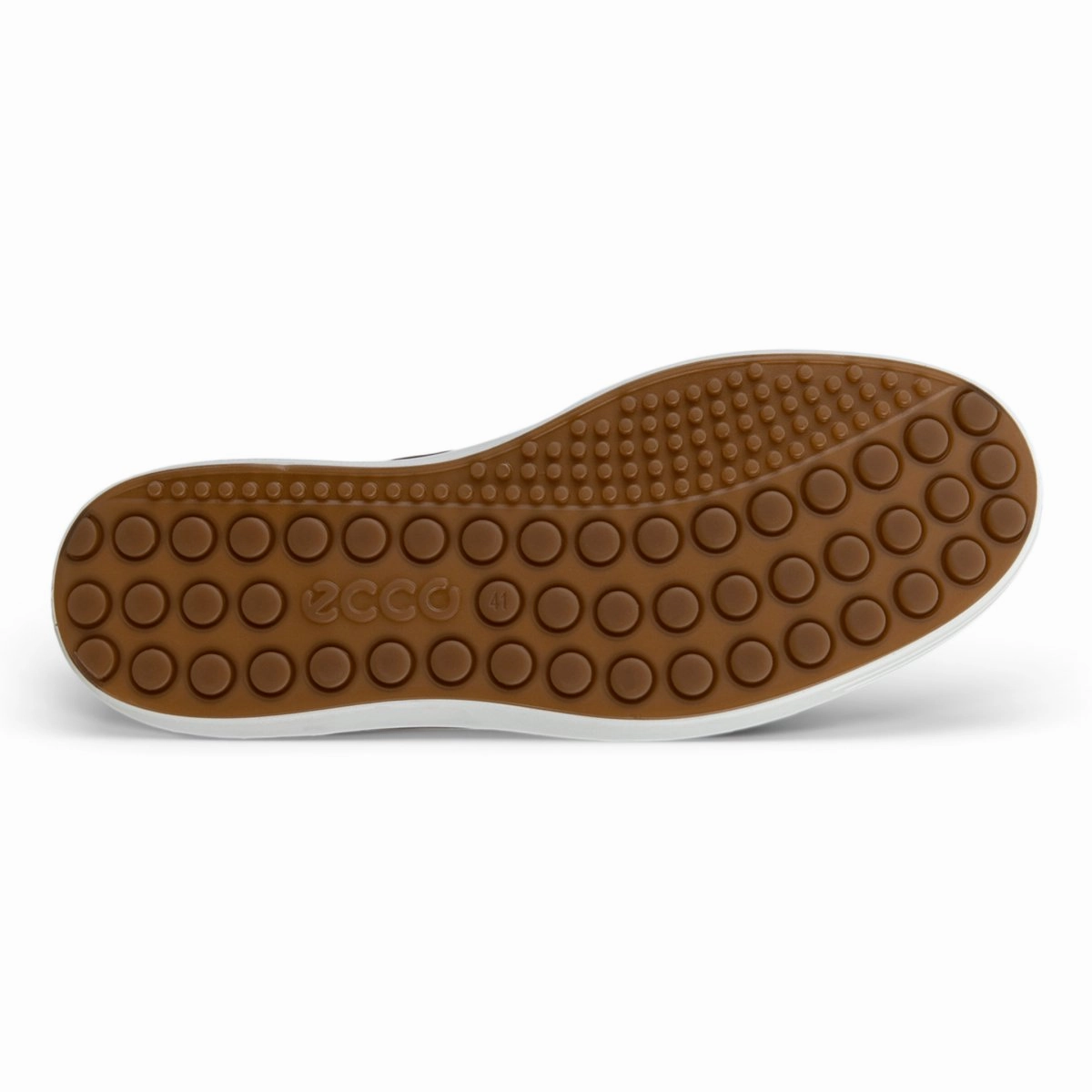 Ecco Men's Soft 7 Sneaker Grey Nubuck Toe Guard Protection