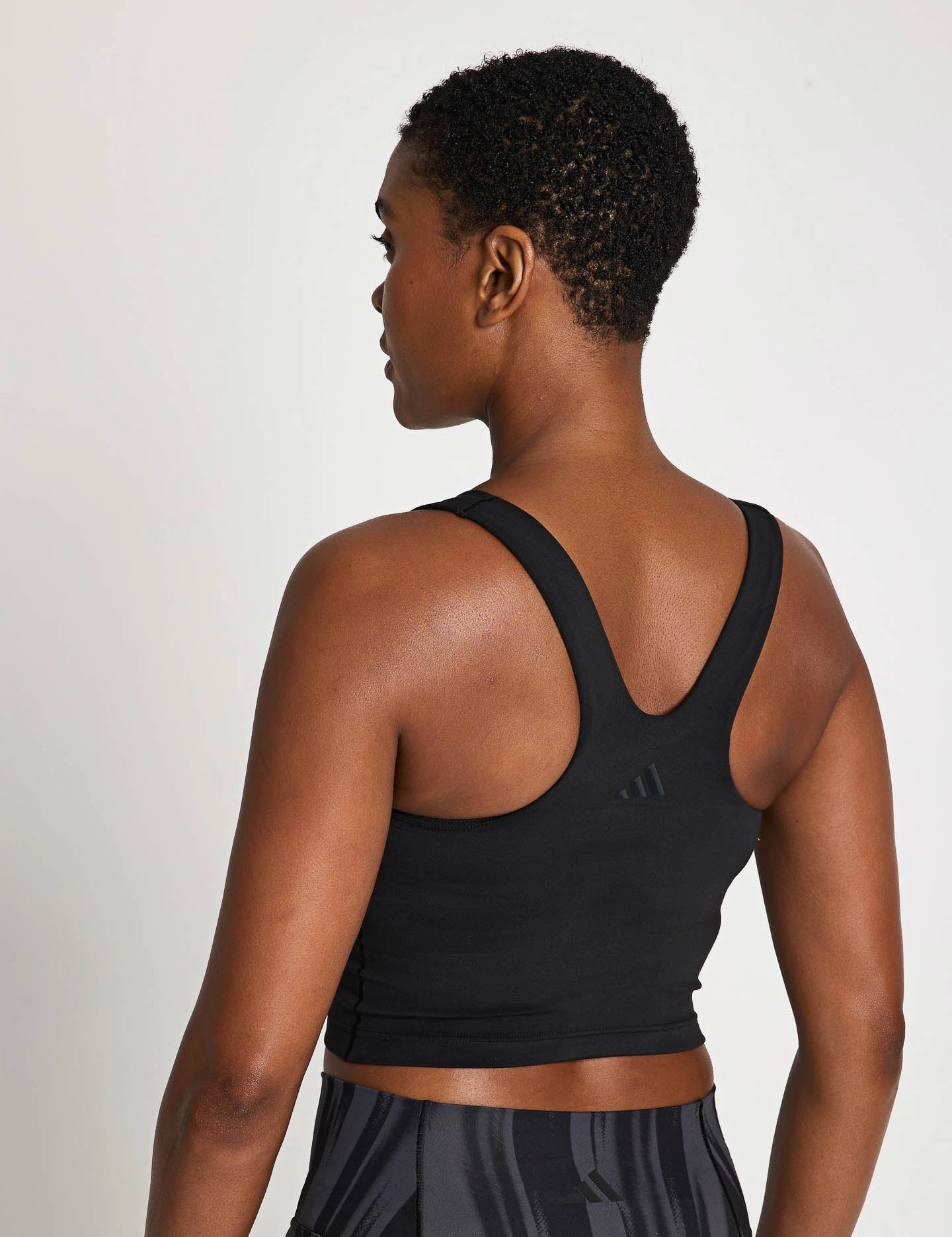 Quick Wear All Me Medium Support Bra Tank Top - Black