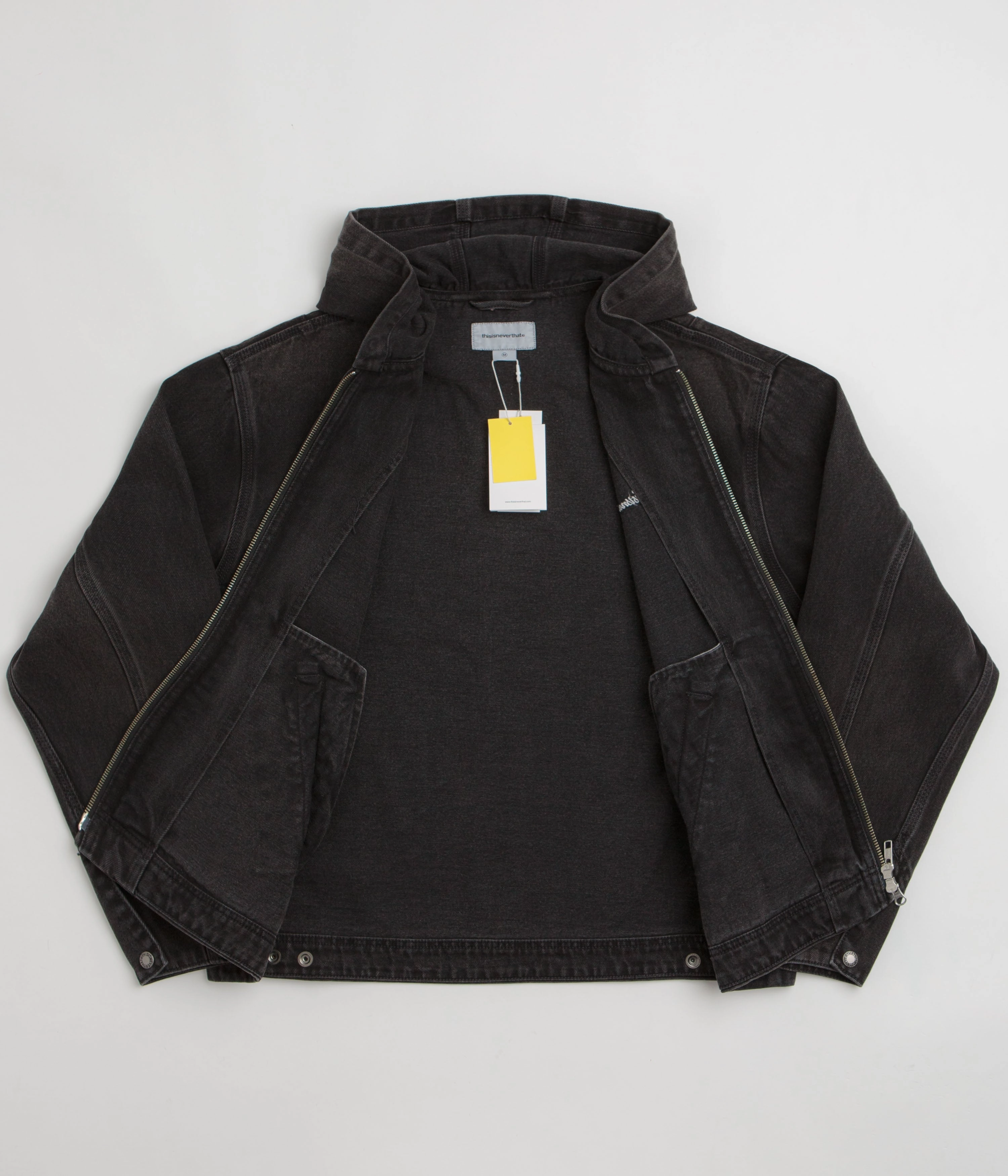thisisneverthat Washed Carpenter Jacket - Black City Life Retro