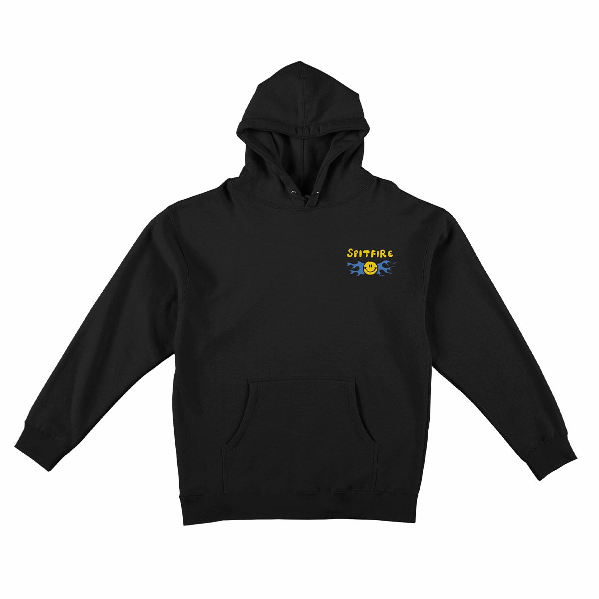 Walrus like Quick Dry Fit Spitfire - Happy Classic Hoodie Black