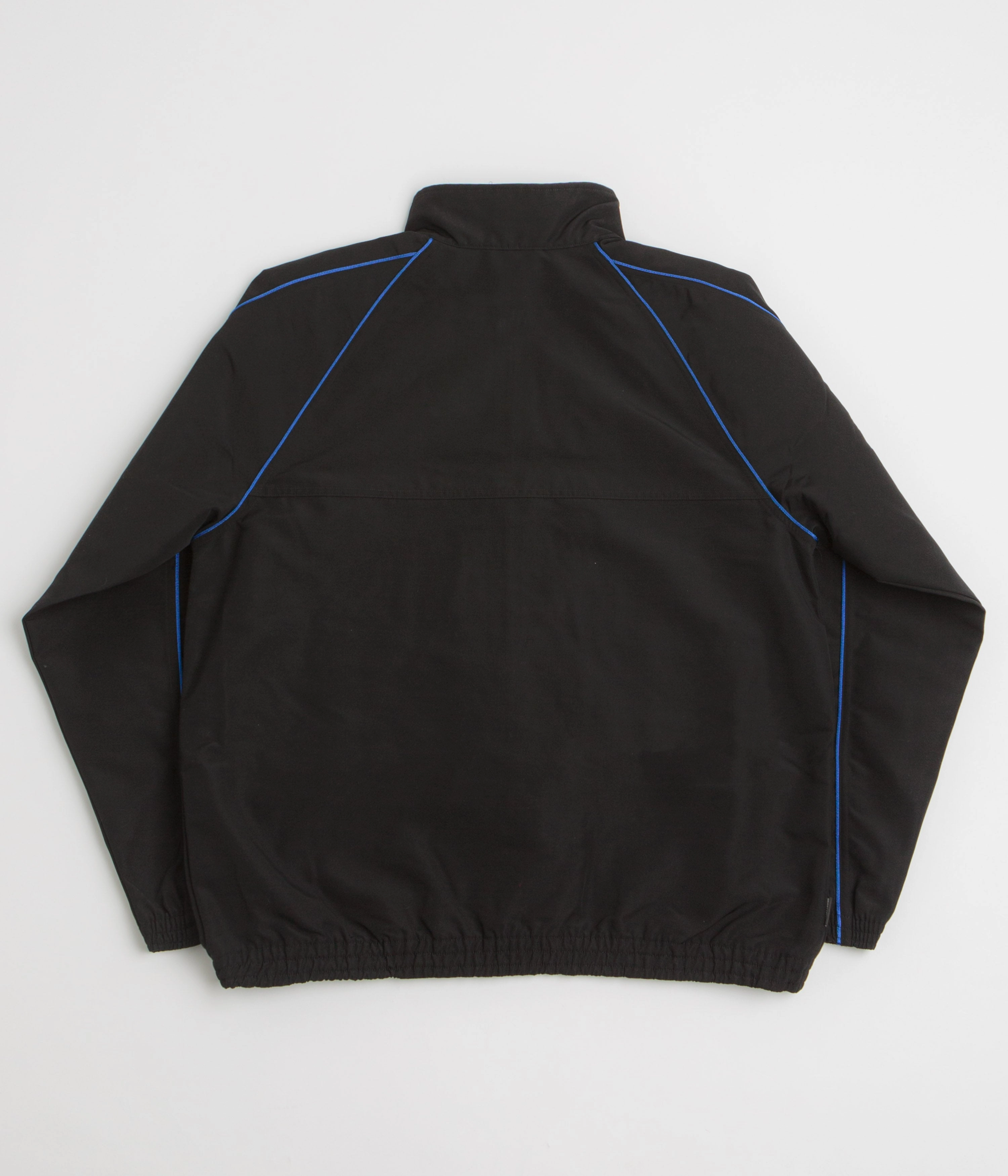 Adidas Gazelle Premiere Track Jacket - Black / White / Team Royal Blue High - end Abrasion Resistant Finish