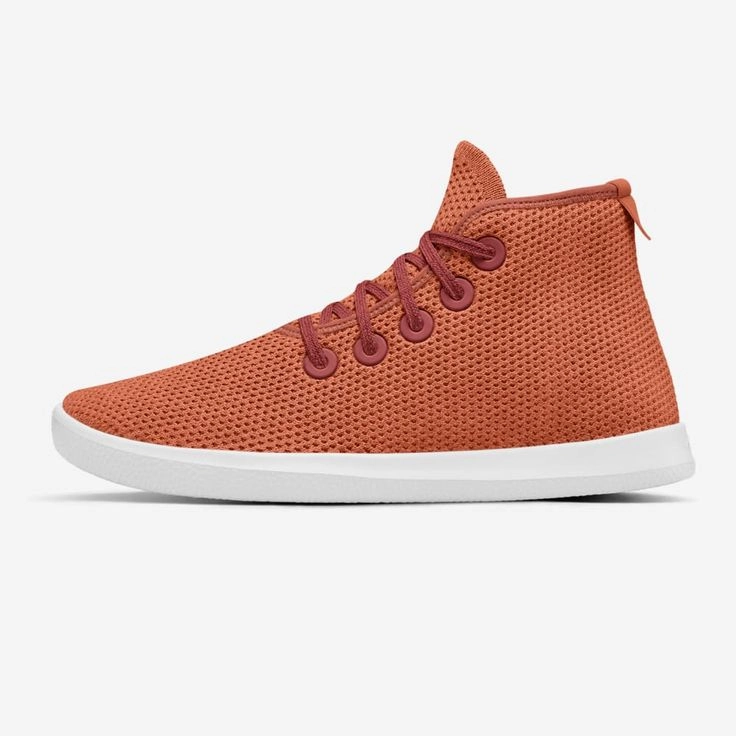 Allbirds Tree Toppers - CLASSICS: Orange (White Sole) Cool Texture Mesh Flow
